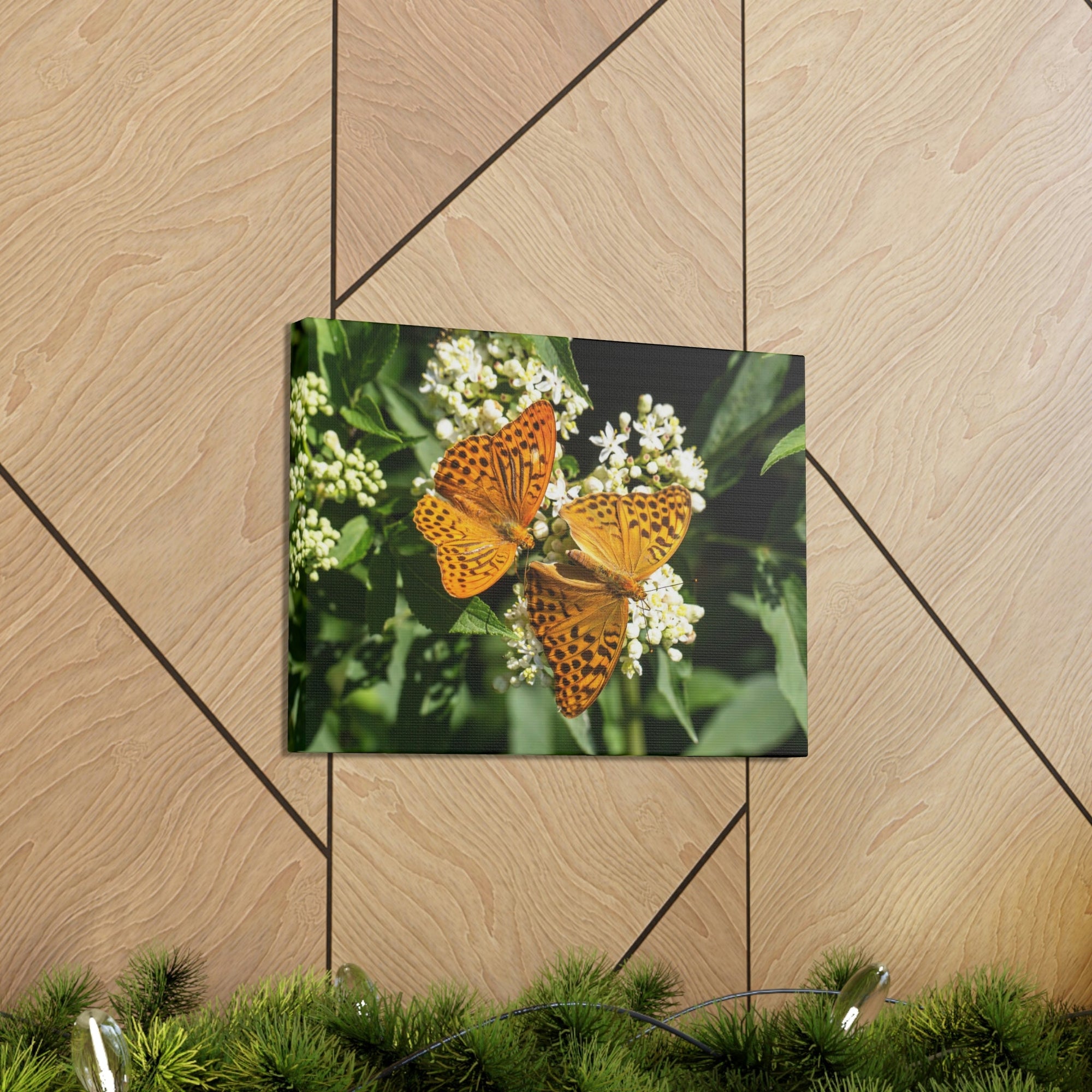 Scripture Walls Butterfly Couple Butterfly Troop Print Animal Wall Art Wildlife Canvas Prints Wall Art Ready to Hang Unframed-Express Your Love Gifts