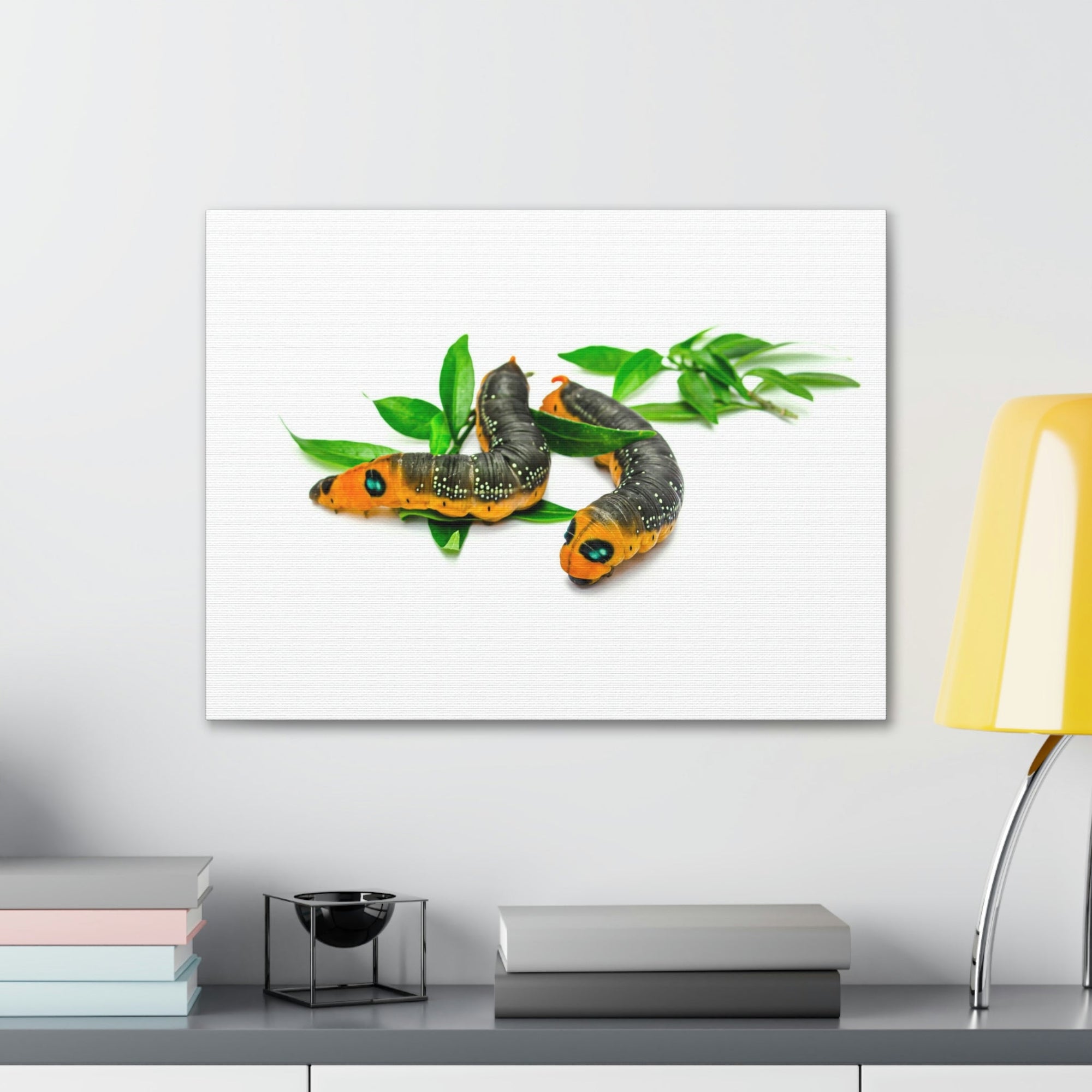 Scripture Walls Caterpillar Couple Caterpillar Troop Print Animal Wall Art Wildlife Canvas Prints Wall Art Ready to Hang Unframed-Express Your Love Gifts