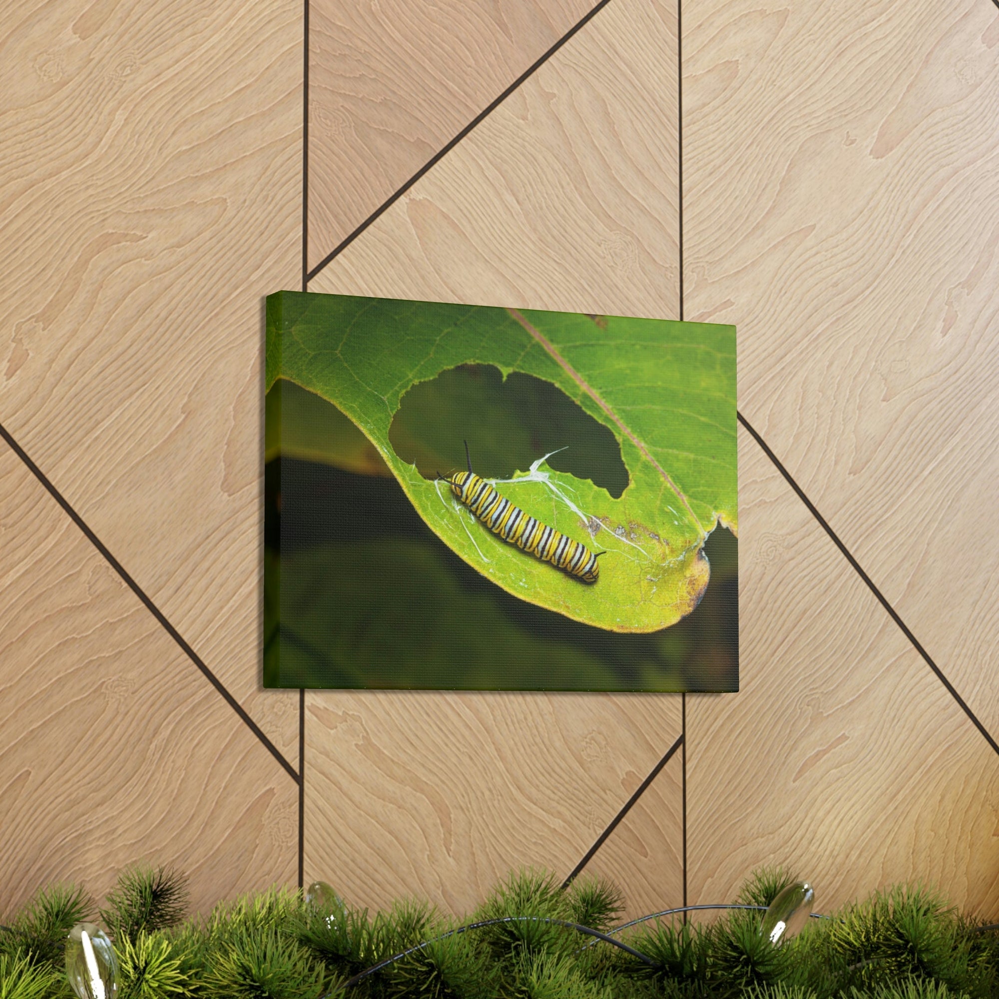 Scripture Walls Caterpillar Hunting Caterpillar on Hunt Print Animal Wall Art Wildlife Canvas Prints Wall Art Ready to Hang Unframed-Express Your Love Gifts