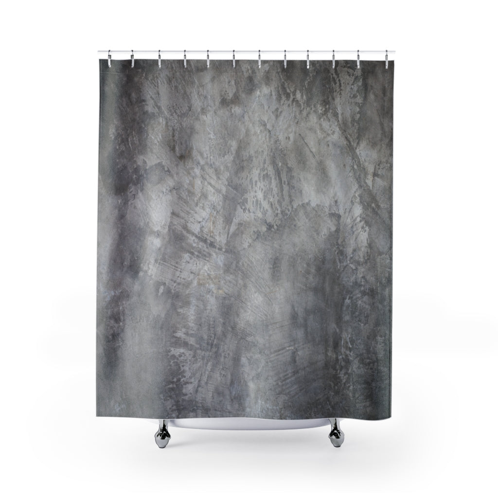 Cement Texture Background Stylish Design 71&quot; x 74&quot; Elegant Waterproof Shower Curtain for a Spa-like Bathroom Paradise Exceptional Craftsmanship-Express Your Love Gifts