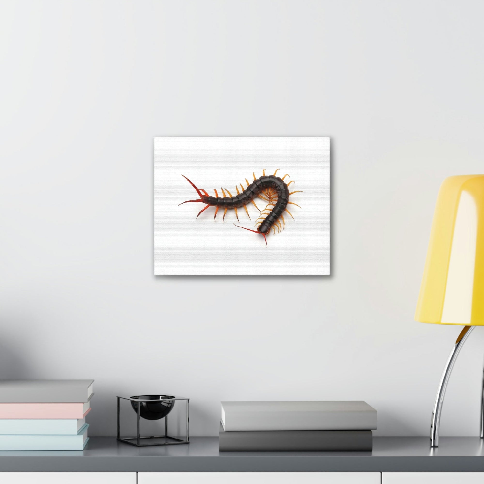 Scripture Walls Centipede Hunting Centipede on Hunt Print Animal Wall Art Wildlife Canvas Prints Wall Art Ready to Hang Unframed-Express Your Love Gifts