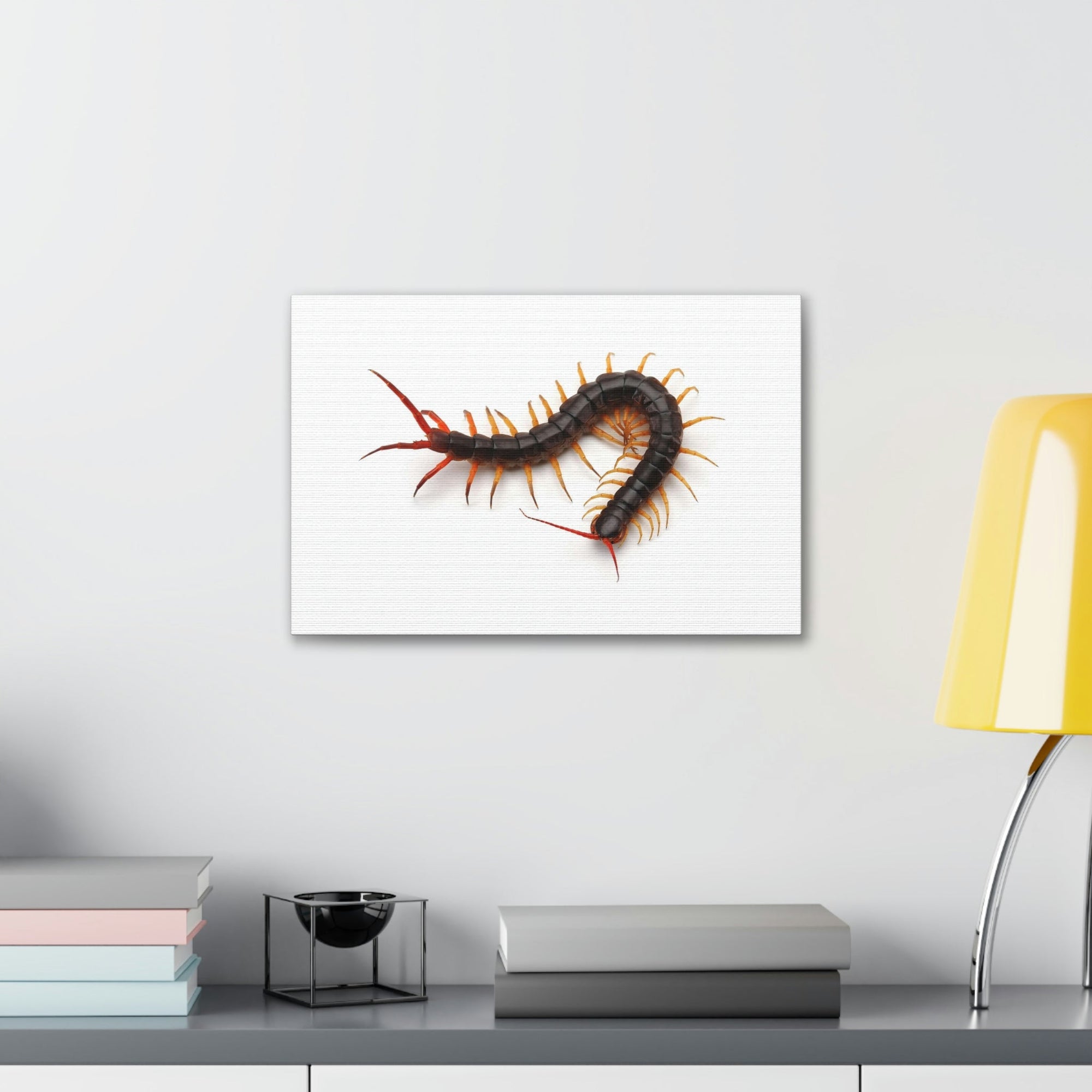 Scripture Walls Centipede Hunting Centipede on Hunt Print Animal Wall Art Wildlife Canvas Prints Wall Art Ready to Hang Unframed-Express Your Love Gifts