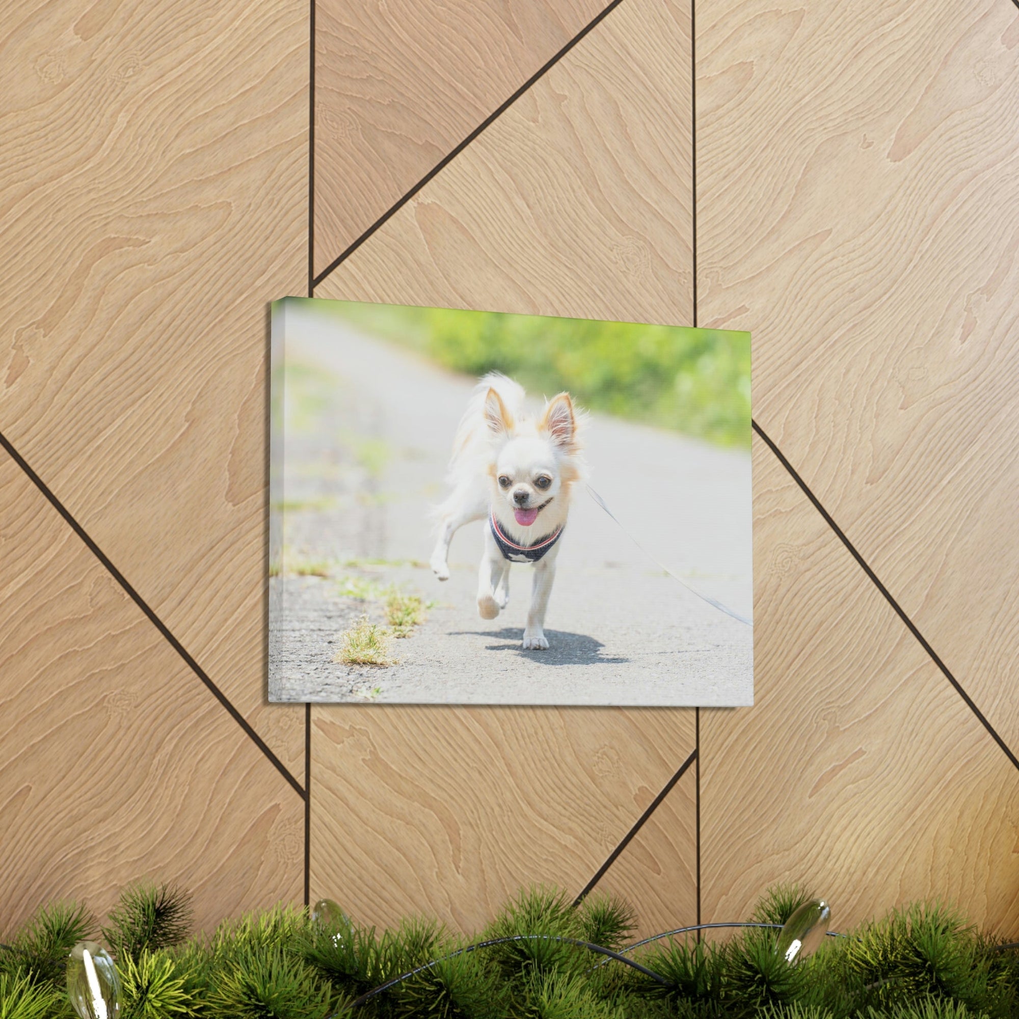 Scripture Walls Chihuahua Hunting Chihuahua on Hunt Print Animal Wall Art Wildlife Canvas Prints Wall Art Ready to Hang Unframed-Express Your Love Gifts