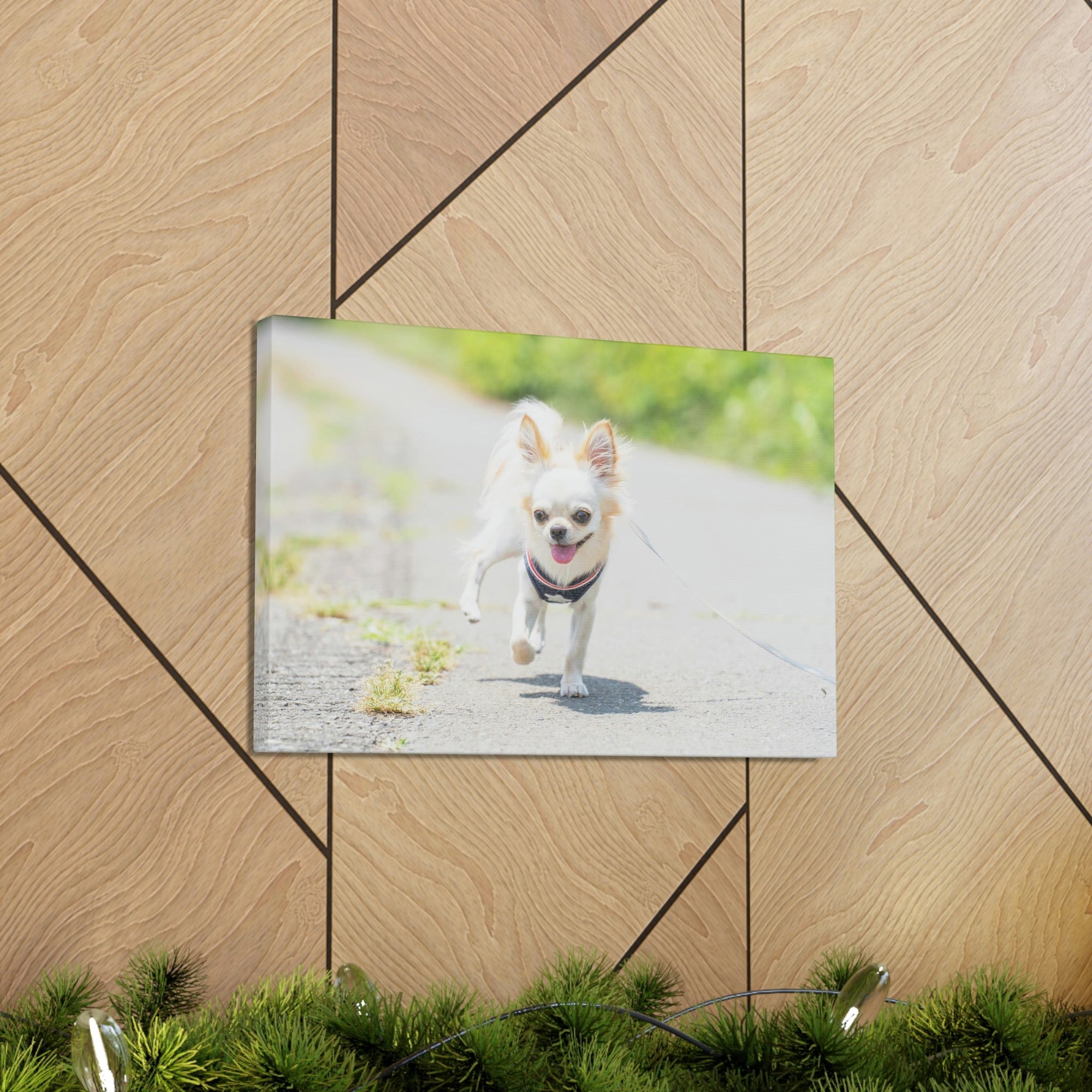 Scripture Walls Chihuahua Hunting Chihuahua on Hunt Print Animal Wall Art Wildlife Canvas Prints Wall Art Ready to Hang Unframed-Express Your Love Gifts