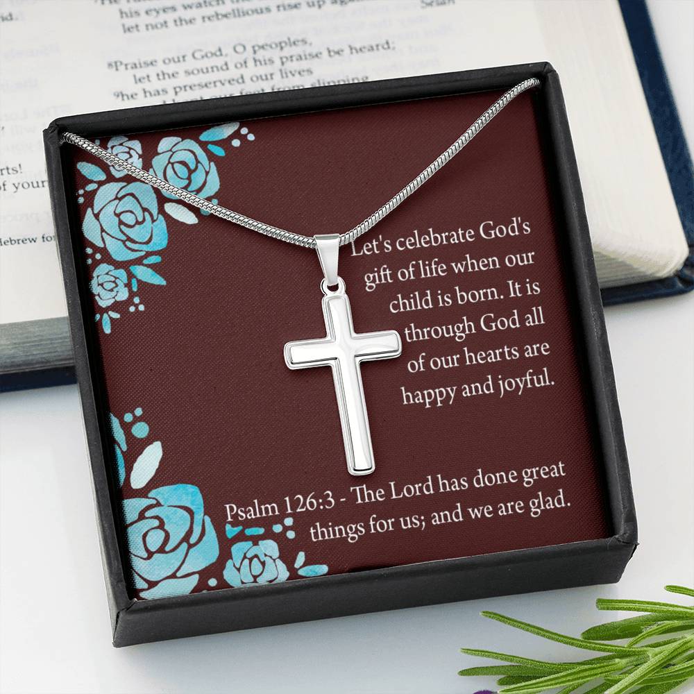 Three Crosses Necklace– Holly Lane