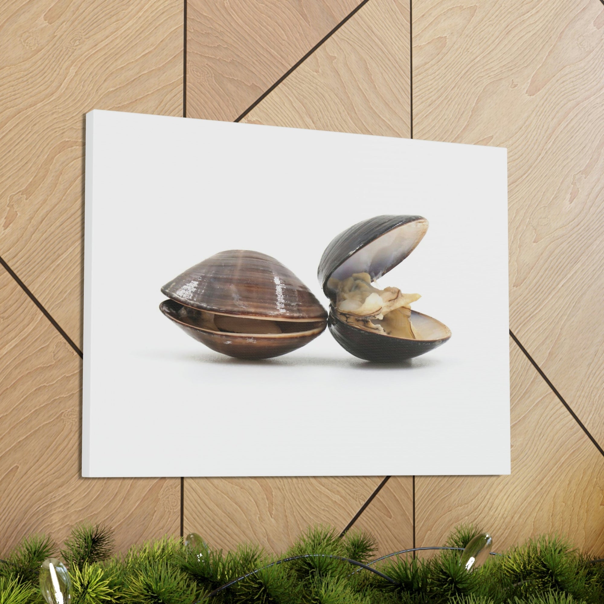 Scripture Walls Clam Couple Clam Troop Print Animal Wall Art Wildlife Canvas Prints Wall Art Ready to Hang Unframed-Express Your Love Gifts