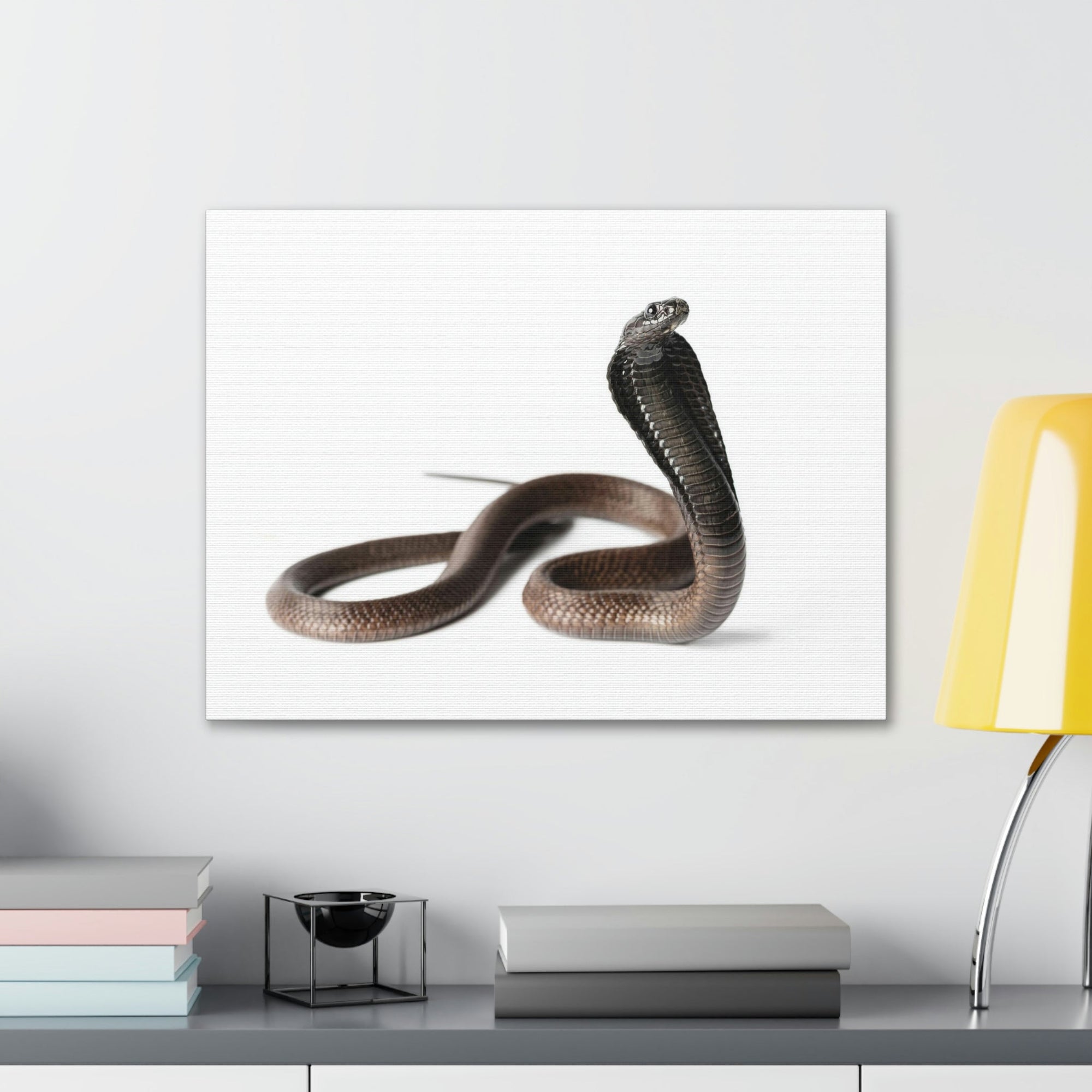 Scripture Walls Cobra Hunting Cobra on Hunt Print Animal Wall Art Wildlife Canvas Prints Wall Art Ready to Hang Unframed-Express Your Love Gifts