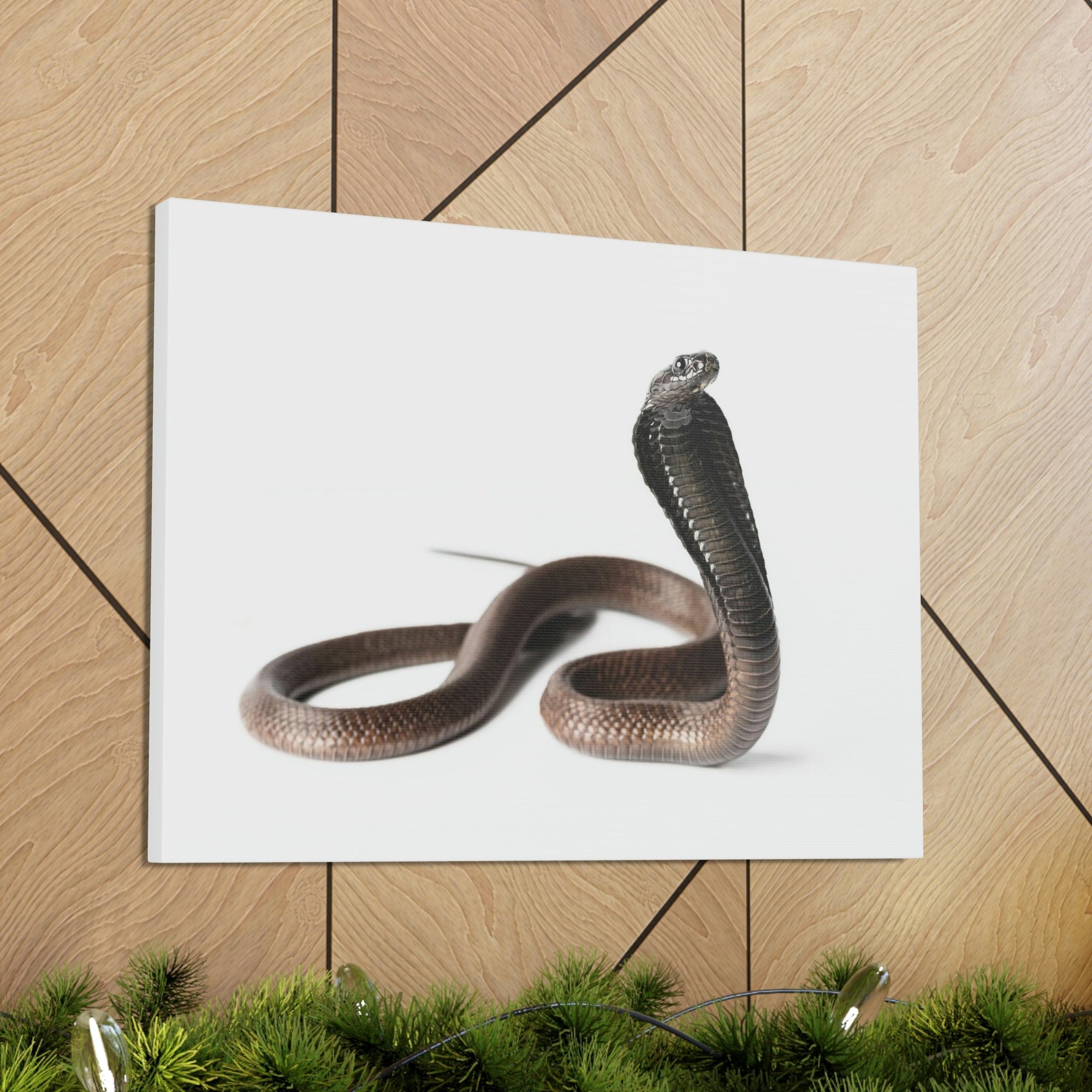 Scripture Walls Cobra Hunting Cobra on Hunt Print Animal Wall Art Wildlife Canvas Prints Wall Art Ready to Hang Unframed-Express Your Love Gifts