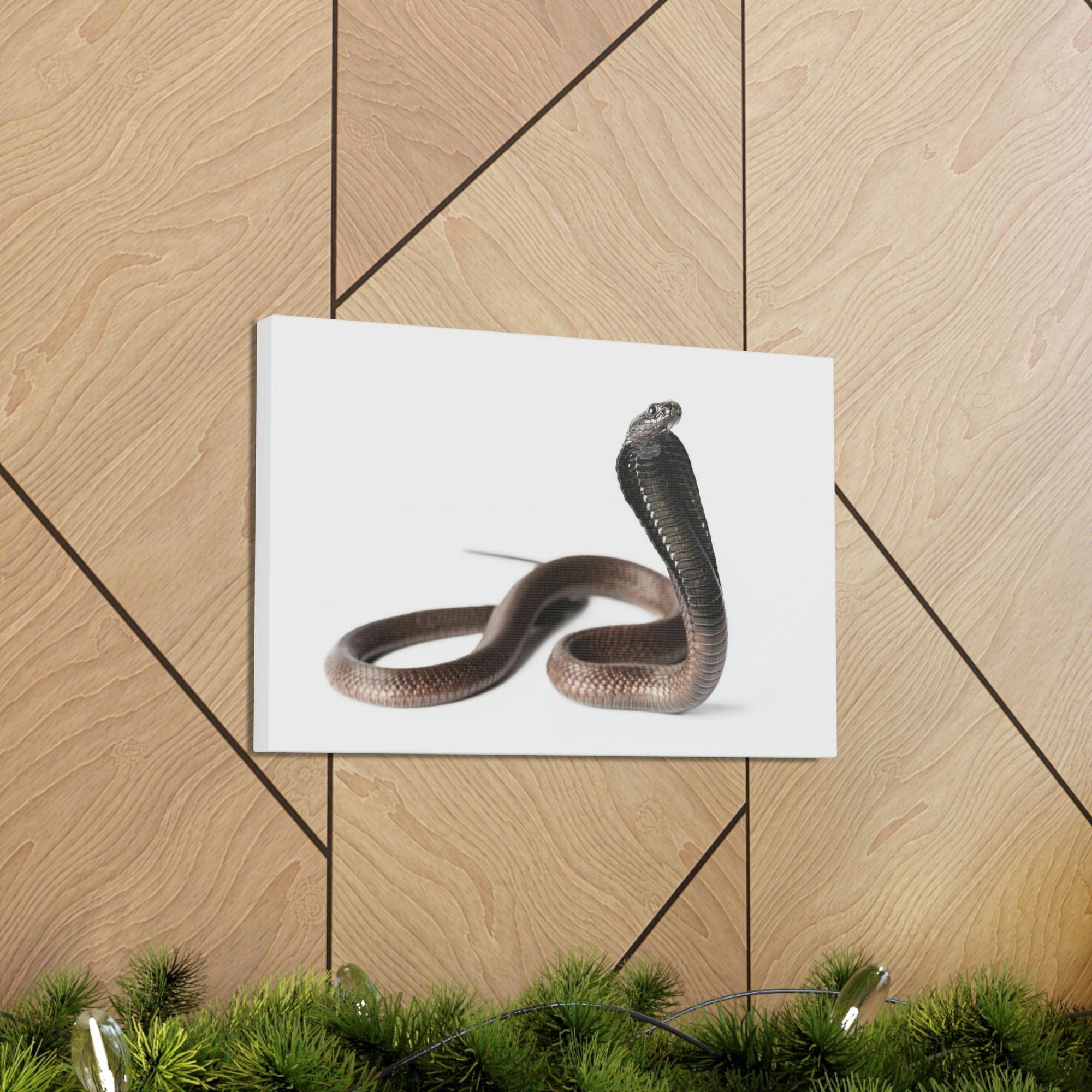 Scripture Walls Cobra Hunting Cobra on Hunt Print Animal Wall Art Wildlife Canvas Prints Wall Art Ready to Hang Unframed-Express Your Love Gifts