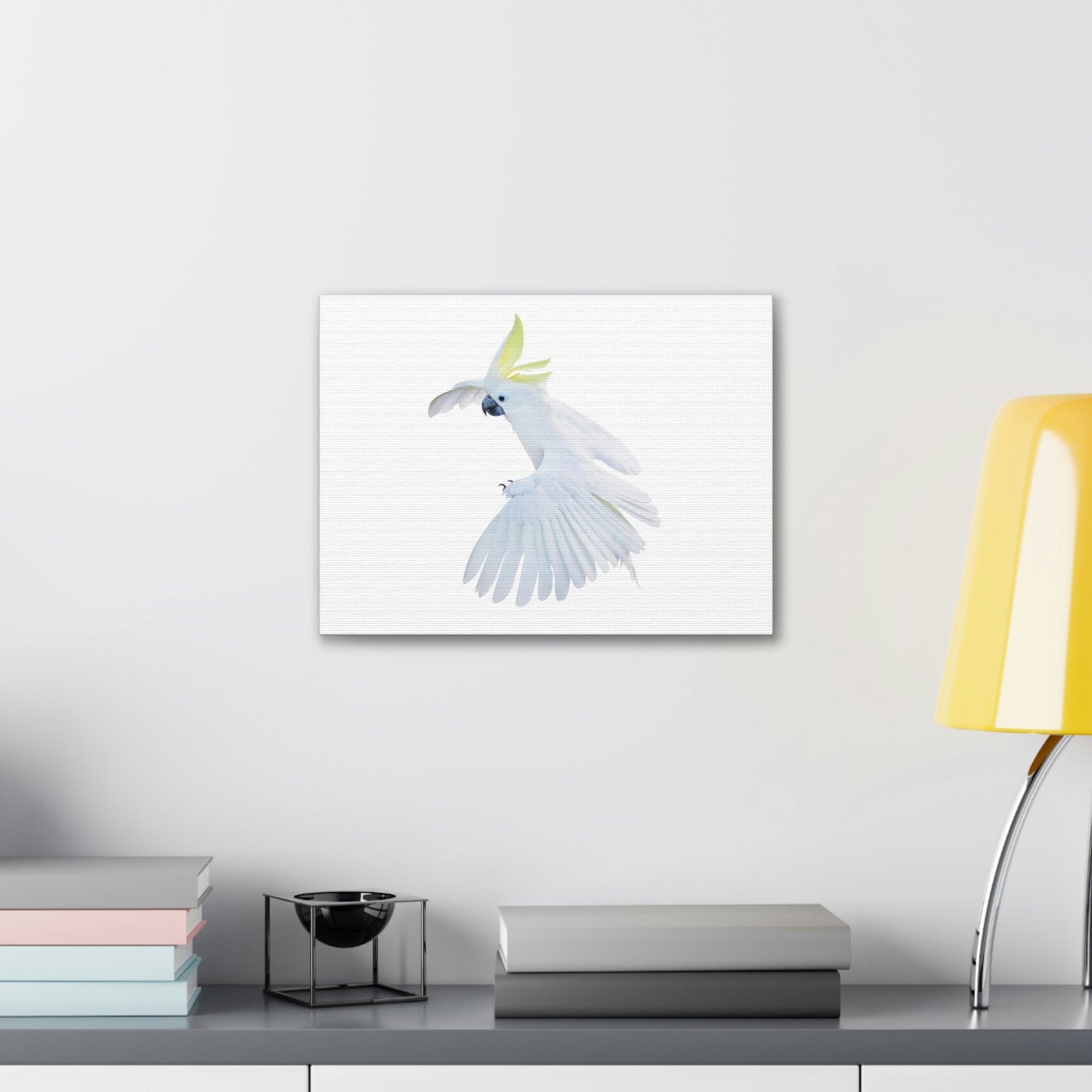 Scripture Walls Cockatoo Hunting Cockatoo on Hunt Print Animal Wall Art Wildlife Canvas Prints Wall Art Ready to Hang Unframed-Express Your Love Gifts