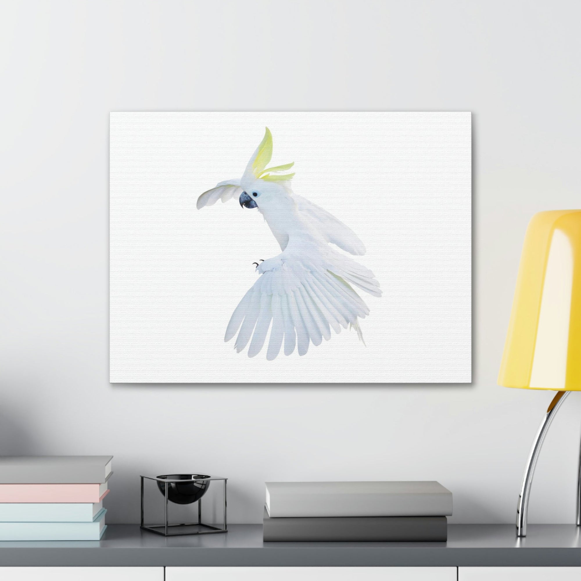 Scripture Walls Cockatoo Hunting Cockatoo on Hunt Print Animal Wall Art Wildlife Canvas Prints Wall Art Ready to Hang Unframed-Express Your Love Gifts