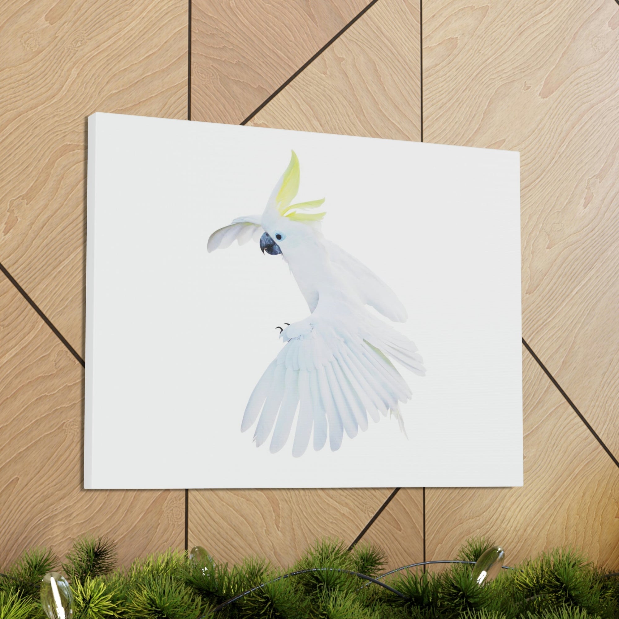 Scripture Walls Cockatoo Hunting Cockatoo on Hunt Print Animal Wall Art Wildlife Canvas Prints Wall Art Ready to Hang Unframed-Express Your Love Gifts