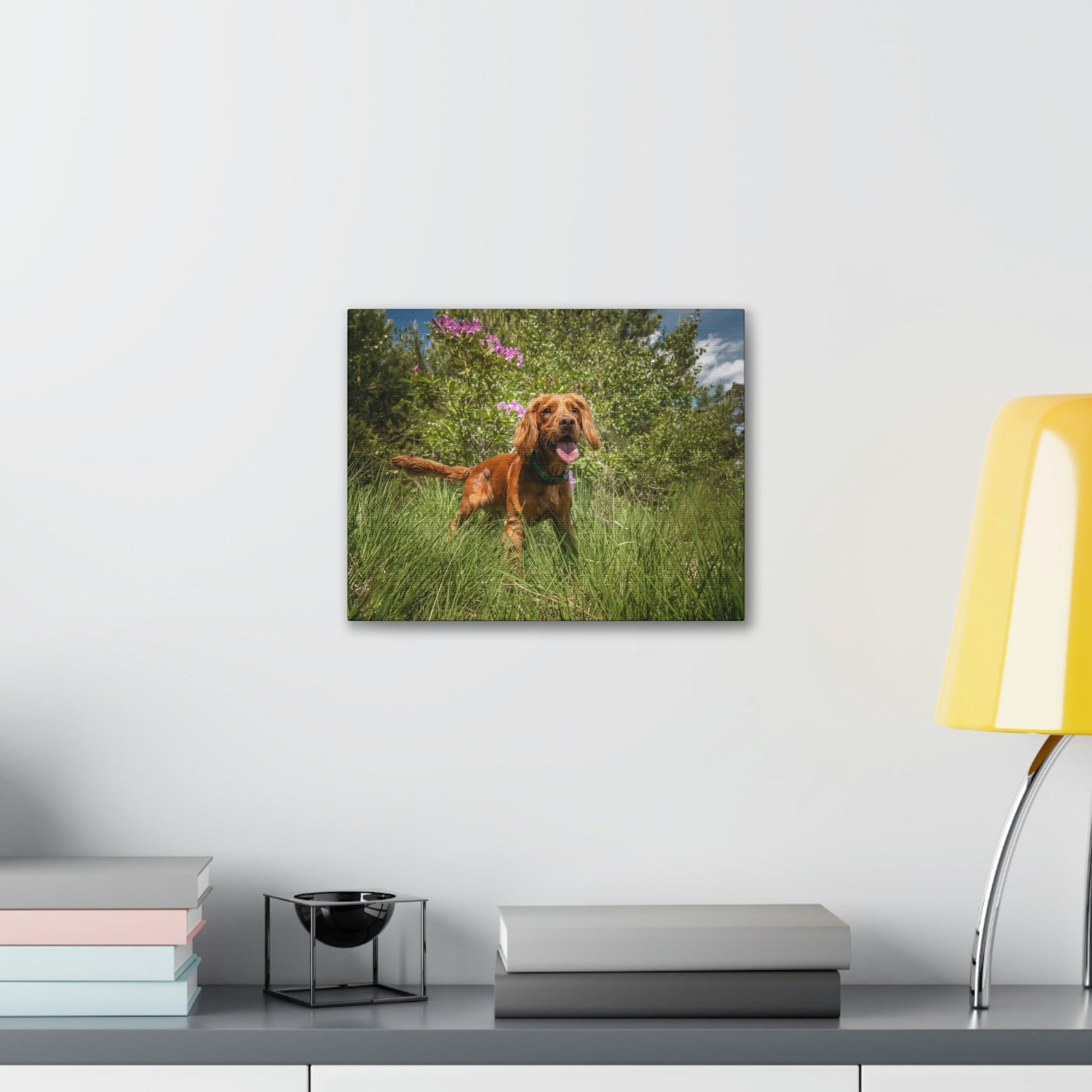 Scripture Walls Cocker Spaniel Hunting Cocker Spaniel on Hunt Print Animal Wall Art Wildlife Canvas Prints Wall Art Ready to Hang Unframed-Express Your Love Gifts