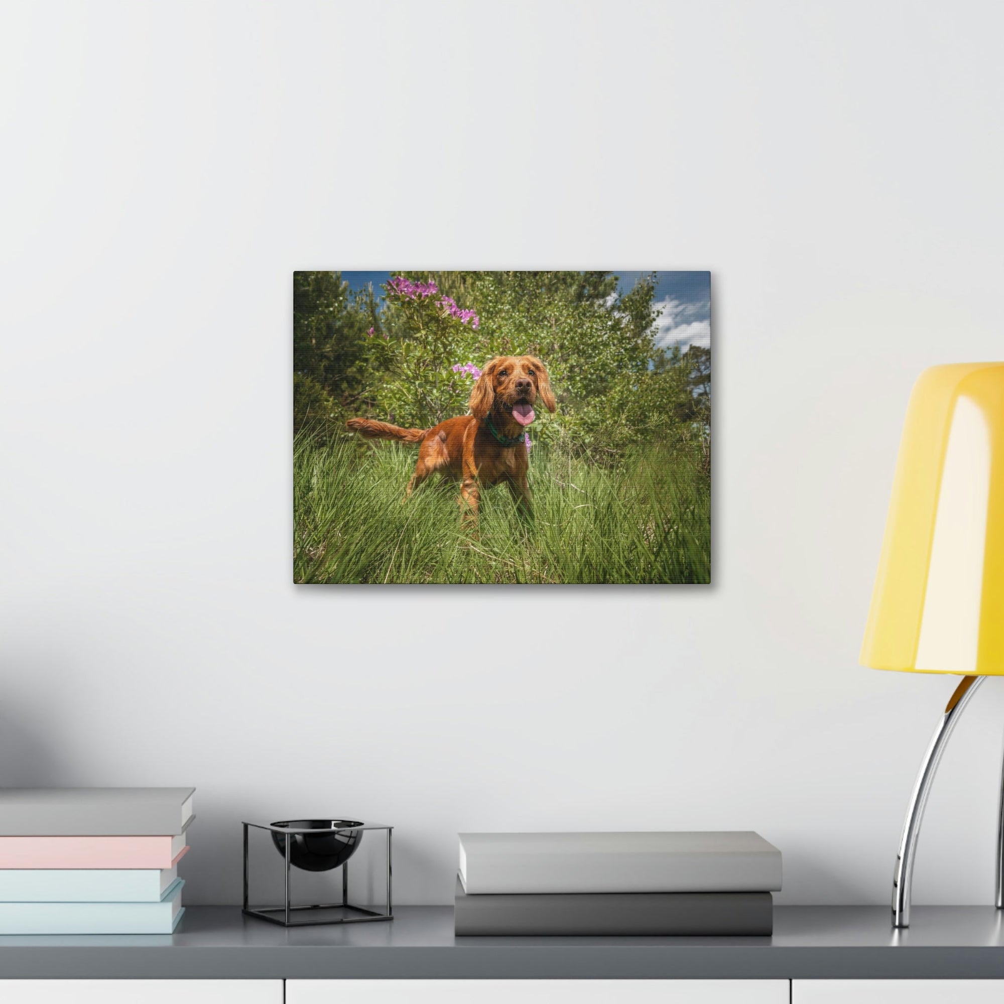 Scripture Walls Cocker Spaniel Hunting Cocker Spaniel on Hunt Print Animal Wall Art Wildlife Canvas Prints Wall Art Ready to Hang Unframed-Express Your Love Gifts