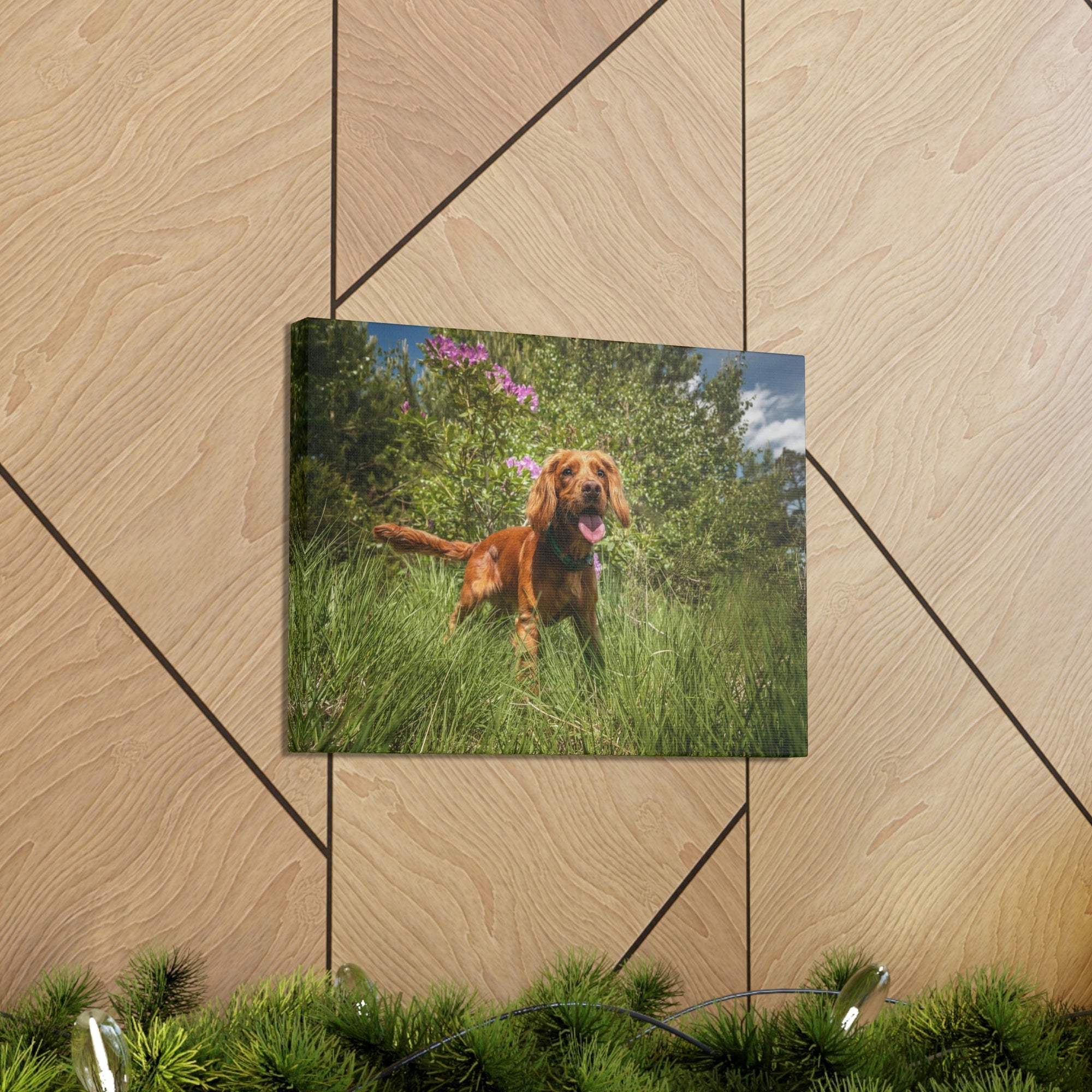 Scripture Walls Cocker Spaniel Hunting Cocker Spaniel on Hunt Print Animal Wall Art Wildlife Canvas Prints Wall Art Ready to Hang Unframed-Express Your Love Gifts