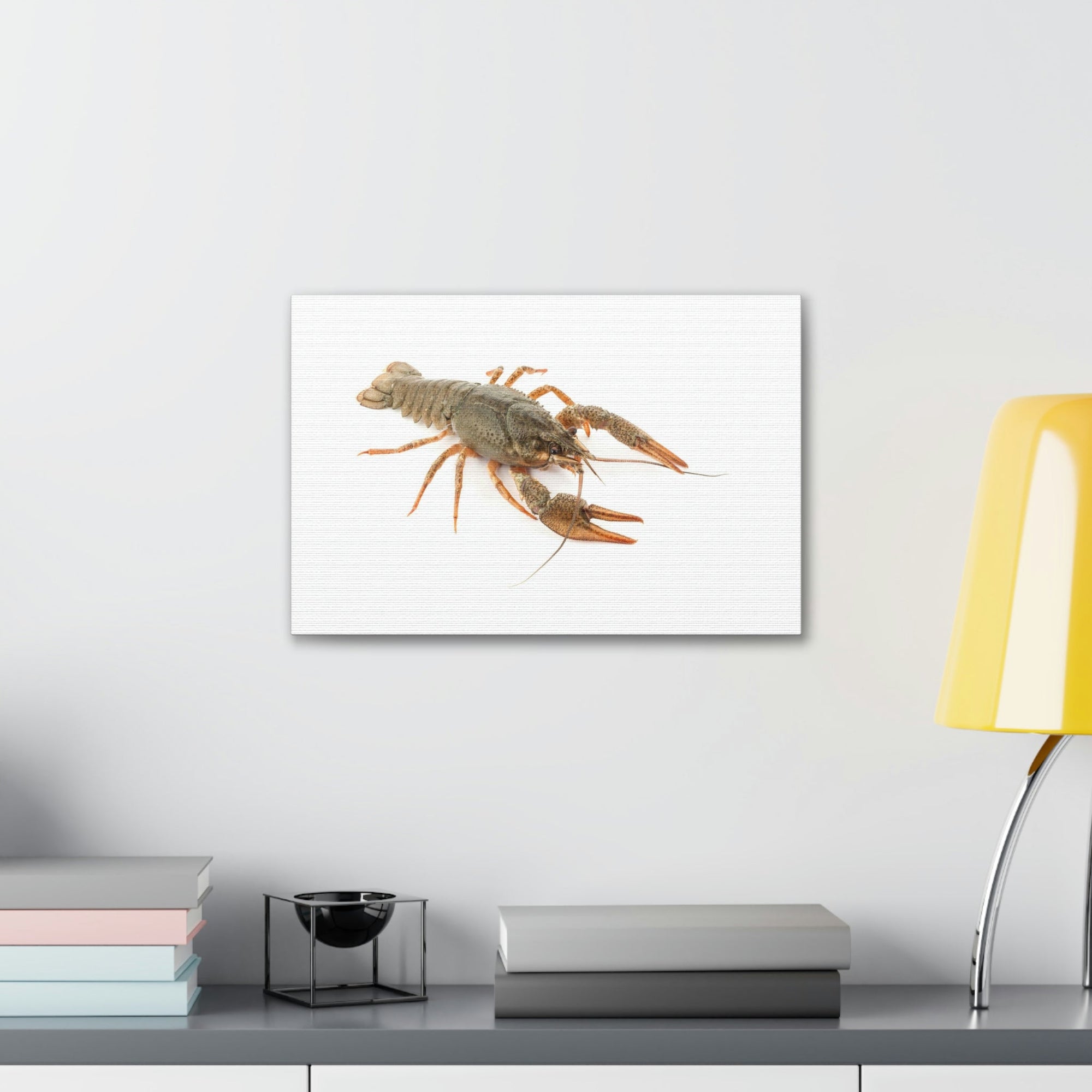 Scripture Walls Cray Fish Hunting Cray Fish on Hunt Print Animal Wall Art Wildlife Canvas Prints Wall Art Ready to Hang Unframed-Express Your Love Gifts