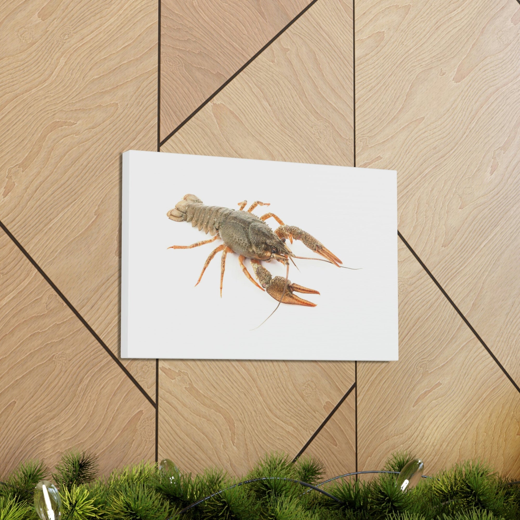 Scripture Walls Cray Fish Hunting Cray Fish on Hunt Print Animal Wall Art Wildlife Canvas Prints Wall Art Ready to Hang Unframed-Express Your Love Gifts