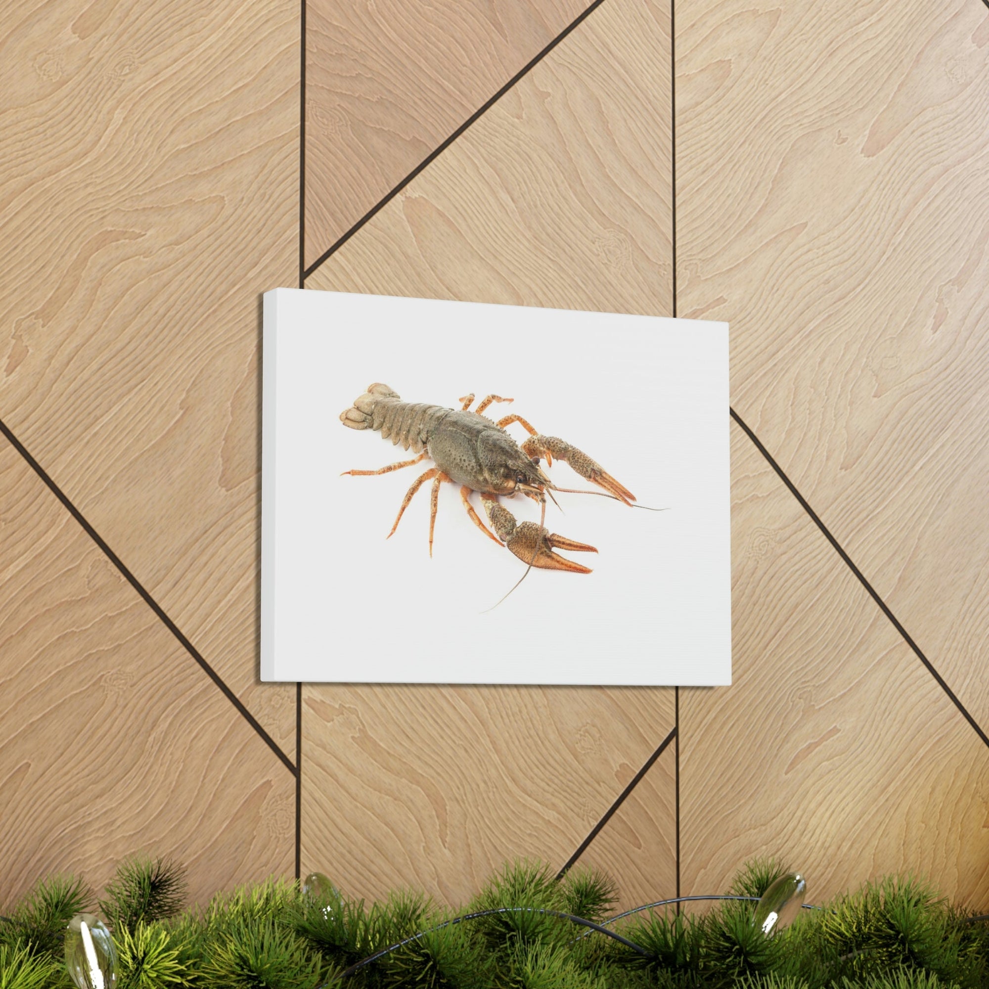 Scripture Walls Cray Fish Hunting Cray Fish on Hunt Print Animal Wall Art Wildlife Canvas Prints Wall Art Ready to Hang Unframed-Express Your Love Gifts