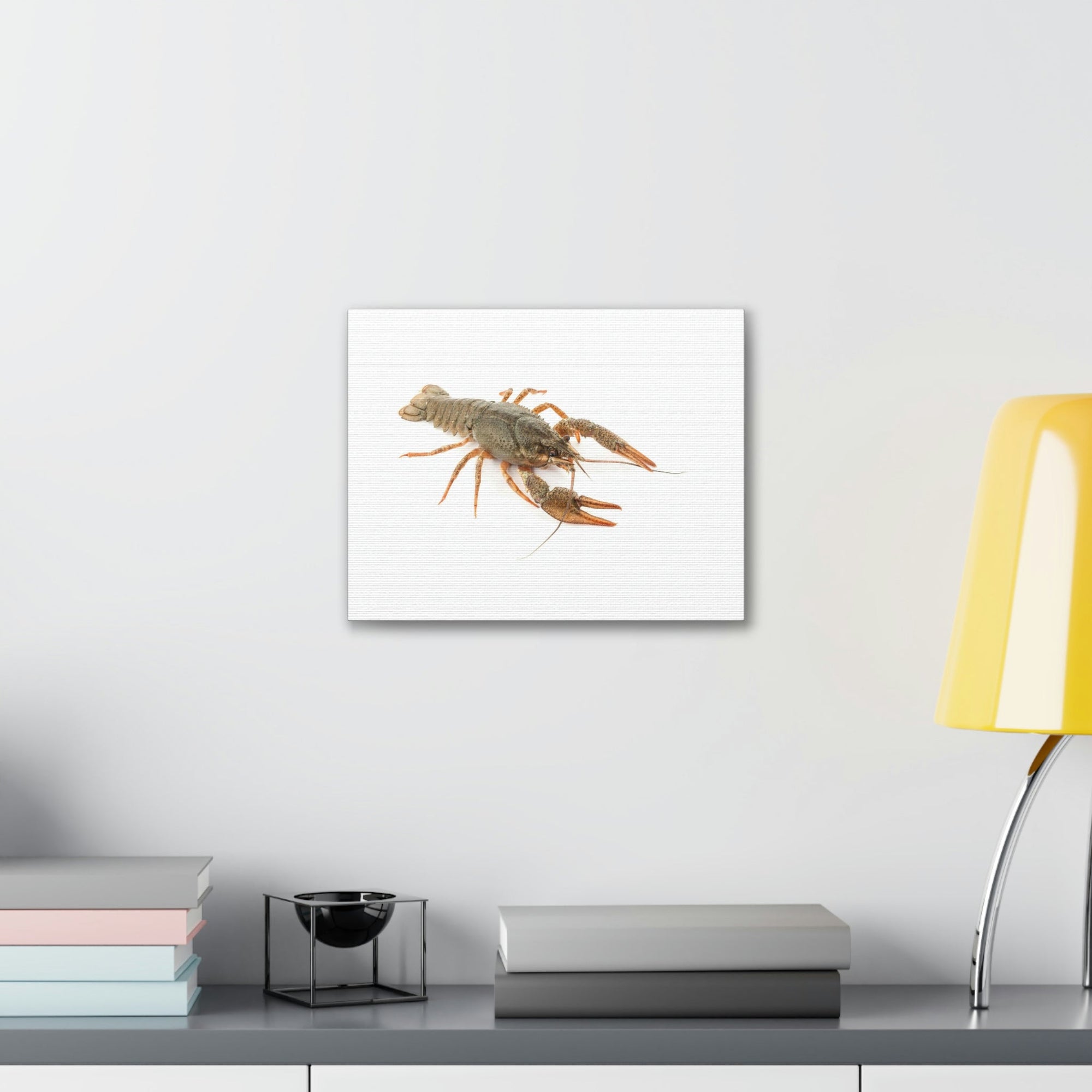 Scripture Walls Cray Fish Hunting Cray Fish on Hunt Print Animal Wall Art Wildlife Canvas Prints Wall Art Ready to Hang Unframed-Express Your Love Gifts