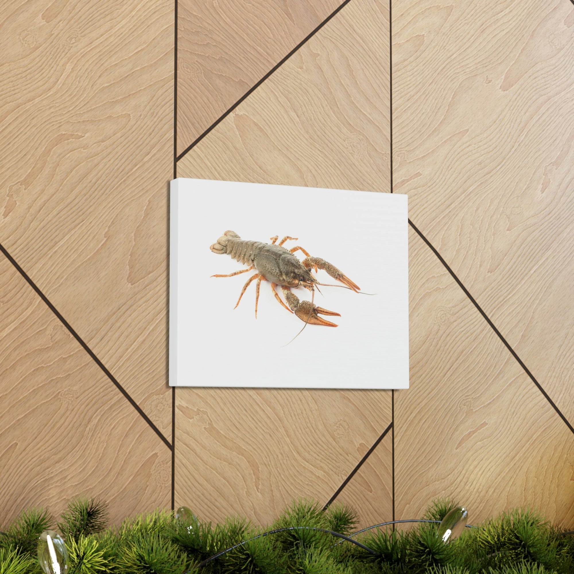 Scripture Walls Cray Fish Hunting Cray Fish on Hunt Print Animal Wall Art Wildlife Canvas Prints Wall Art Ready to Hang Unframed-Express Your Love Gifts