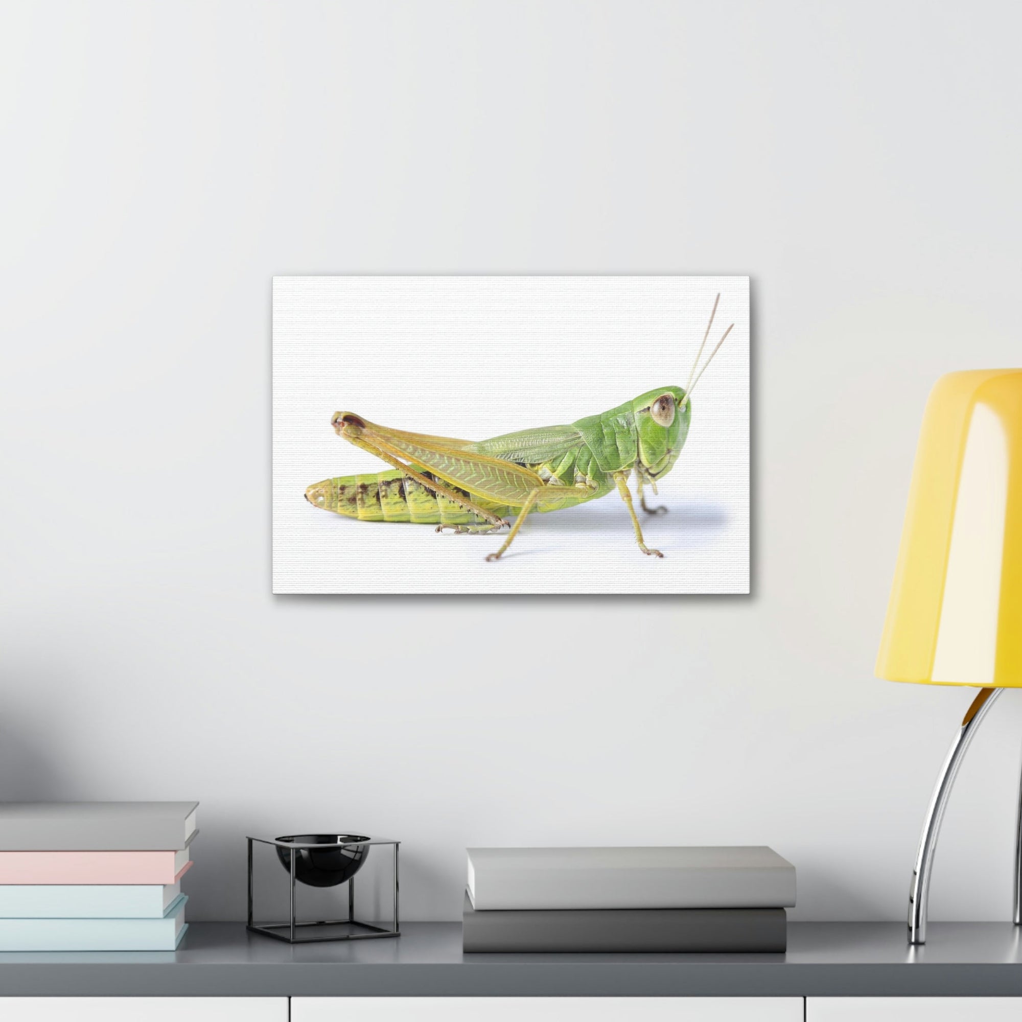 Scripture Walls Cricket Hunting Cricket on Hunt Print Animal Wall Art Wildlife Canvas Prints Wall Art Ready to Hang Unframed-Express Your Love Gifts