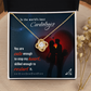 Cute Enough to Stop Healthcare Medical Worker Nurse Appreciation Gift Infinity Knot Necklace Message Card-Express Your Love Gifts