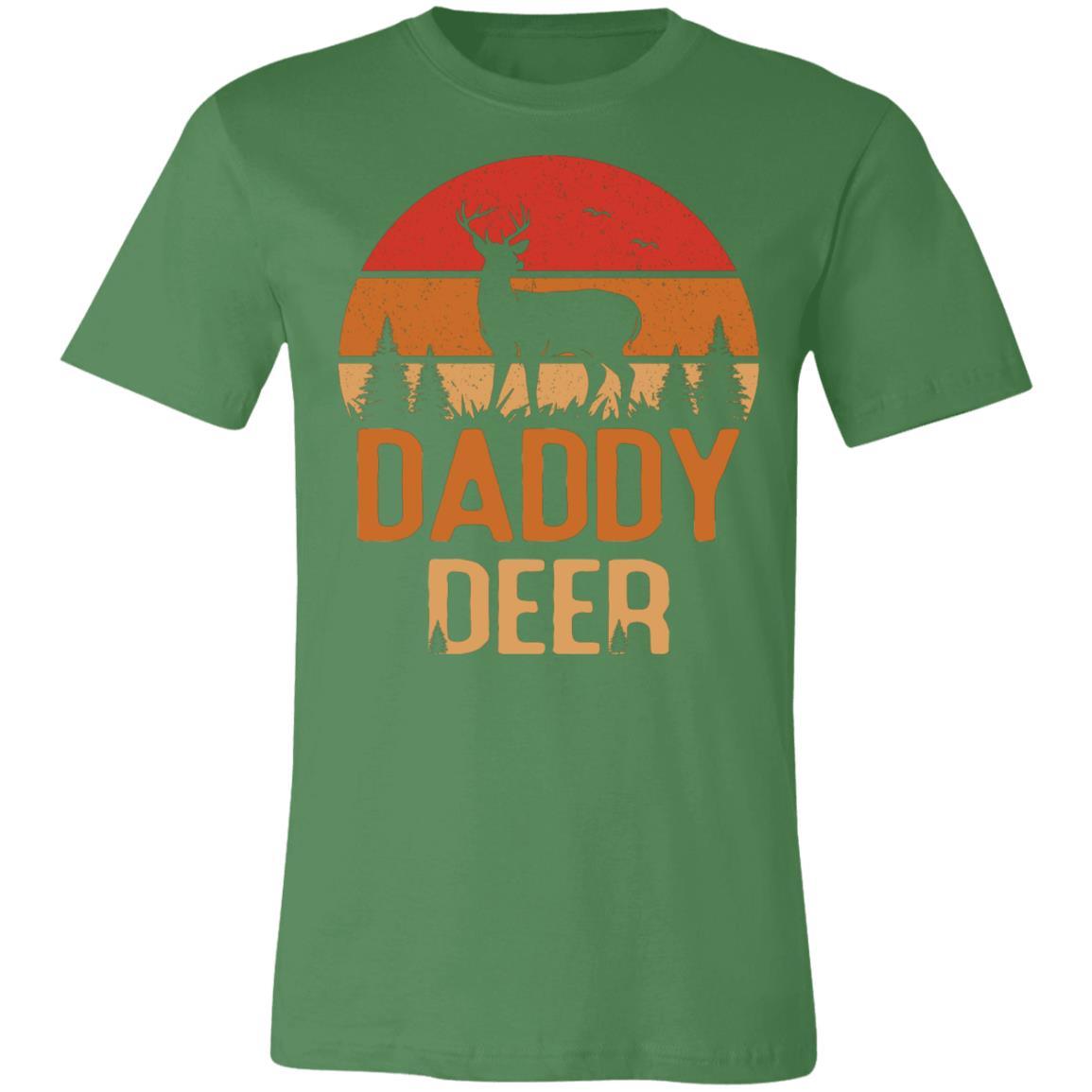 Daddy Deer Antlers Hunter Gift T-Shirt-Express Your Love Gifts