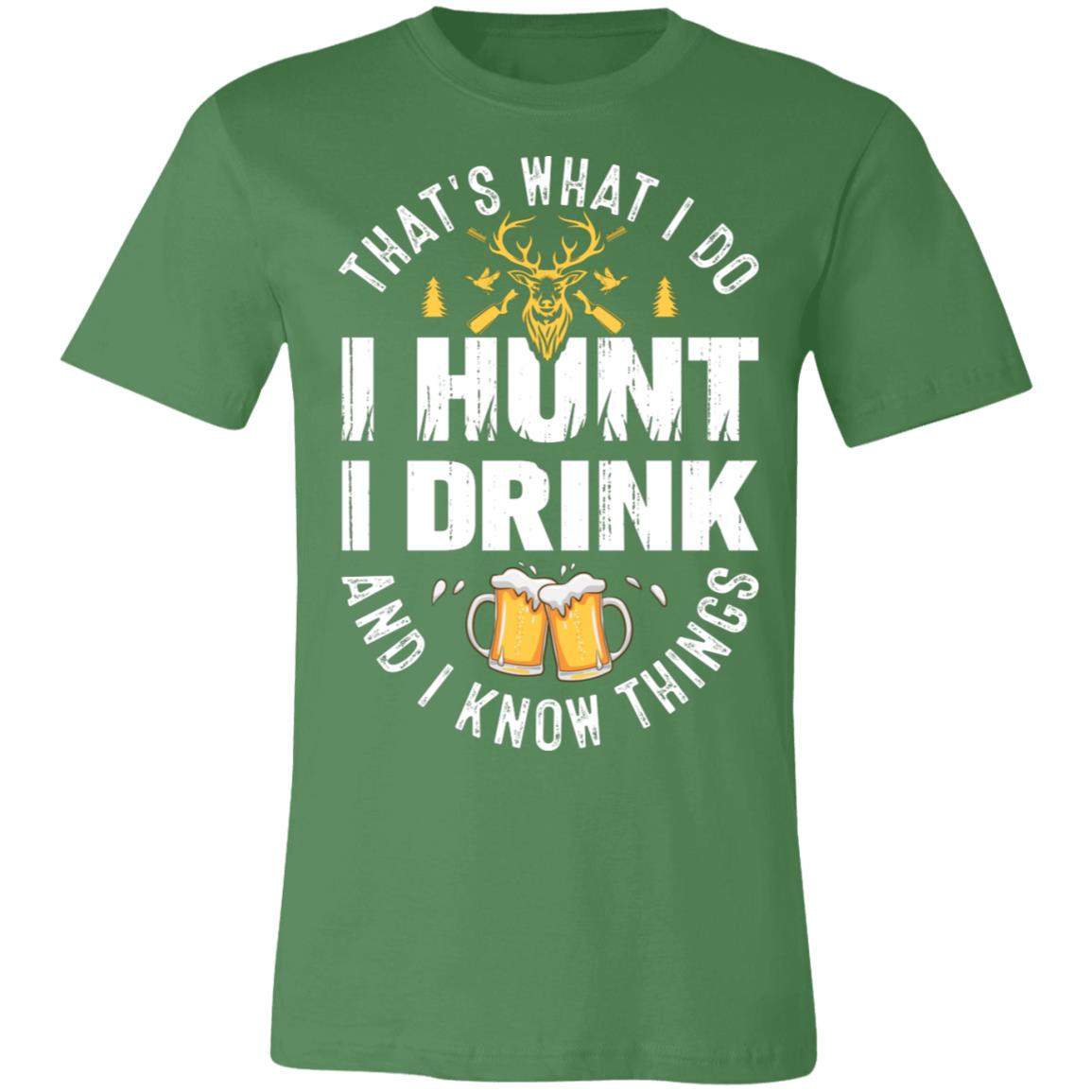 Drink & Hunt Hunter Gift T-Shirt-Express Your Love Gifts
