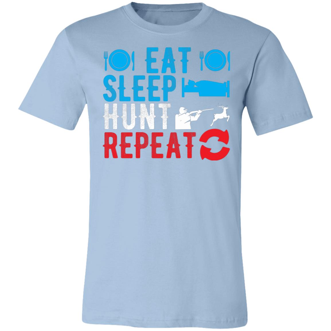 Eat Sleep Repeat Hunter Gift T-Shirt-Express Your Love Gifts