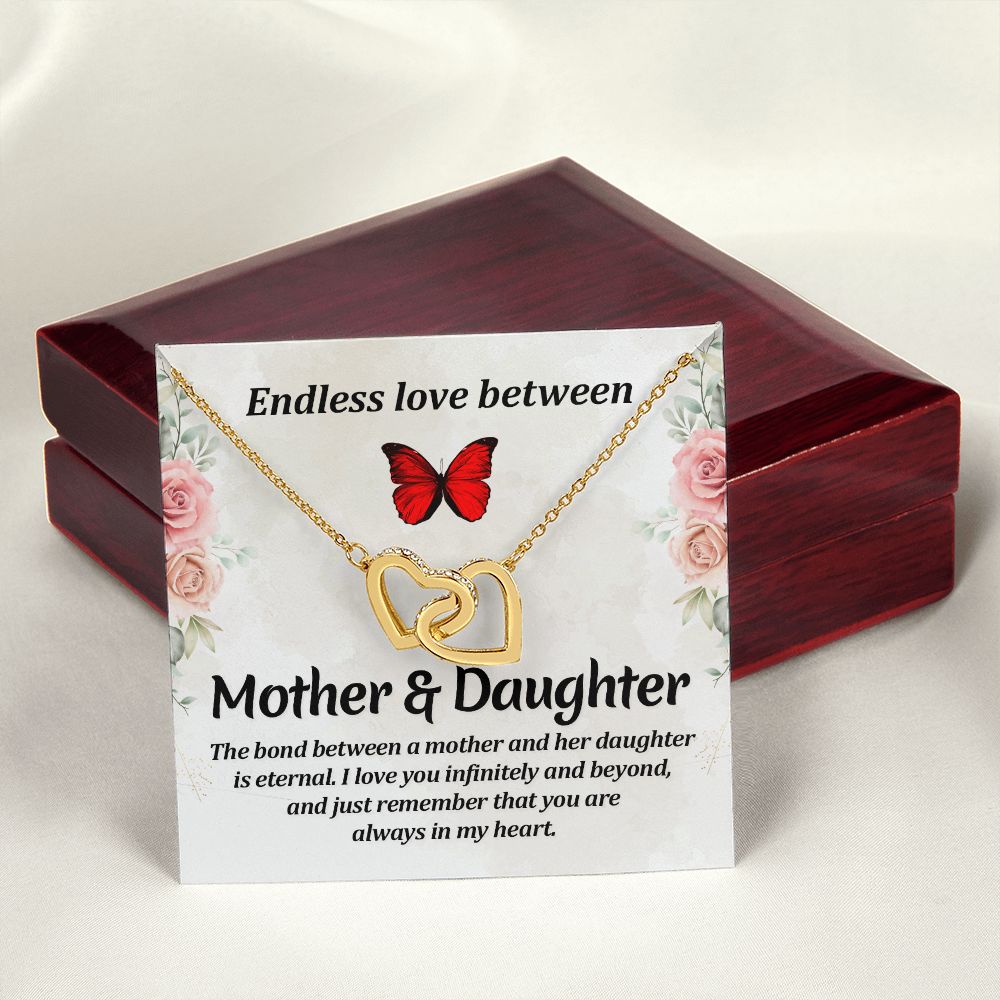 Endless Love Between Mother and Daughter Inseparable Necklace-Express Your Love Gifts