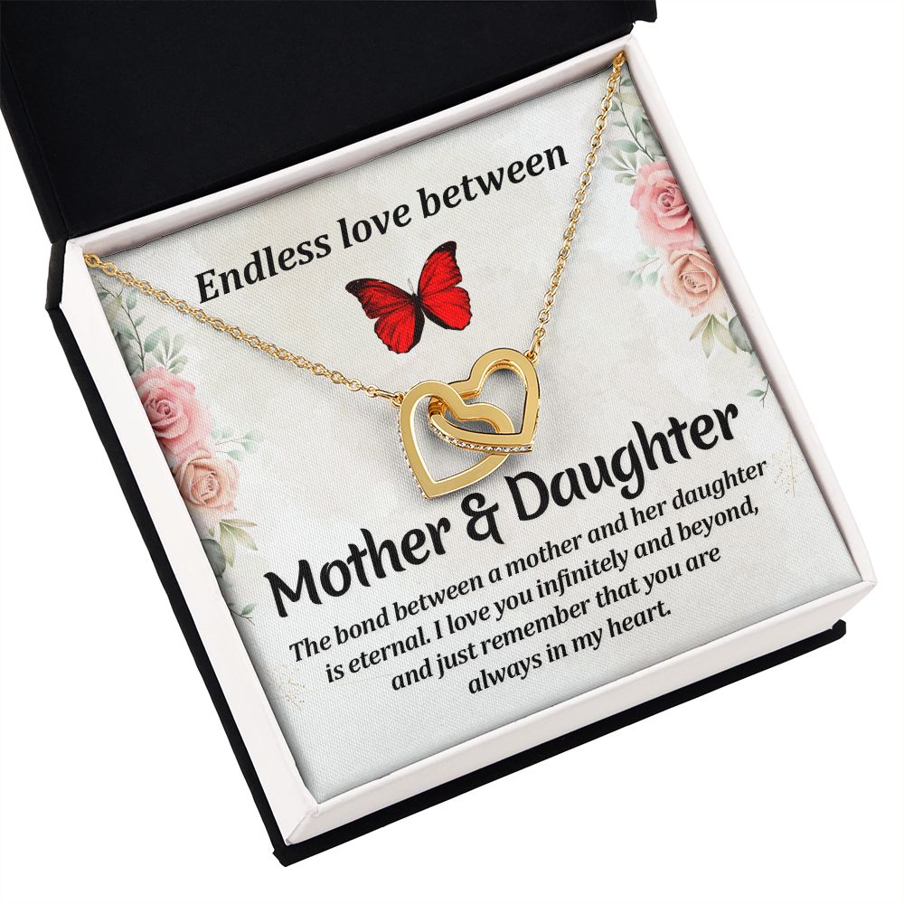 Endless Love Between Mother and Daughter Inseparable Necklace-Express Your Love Gifts