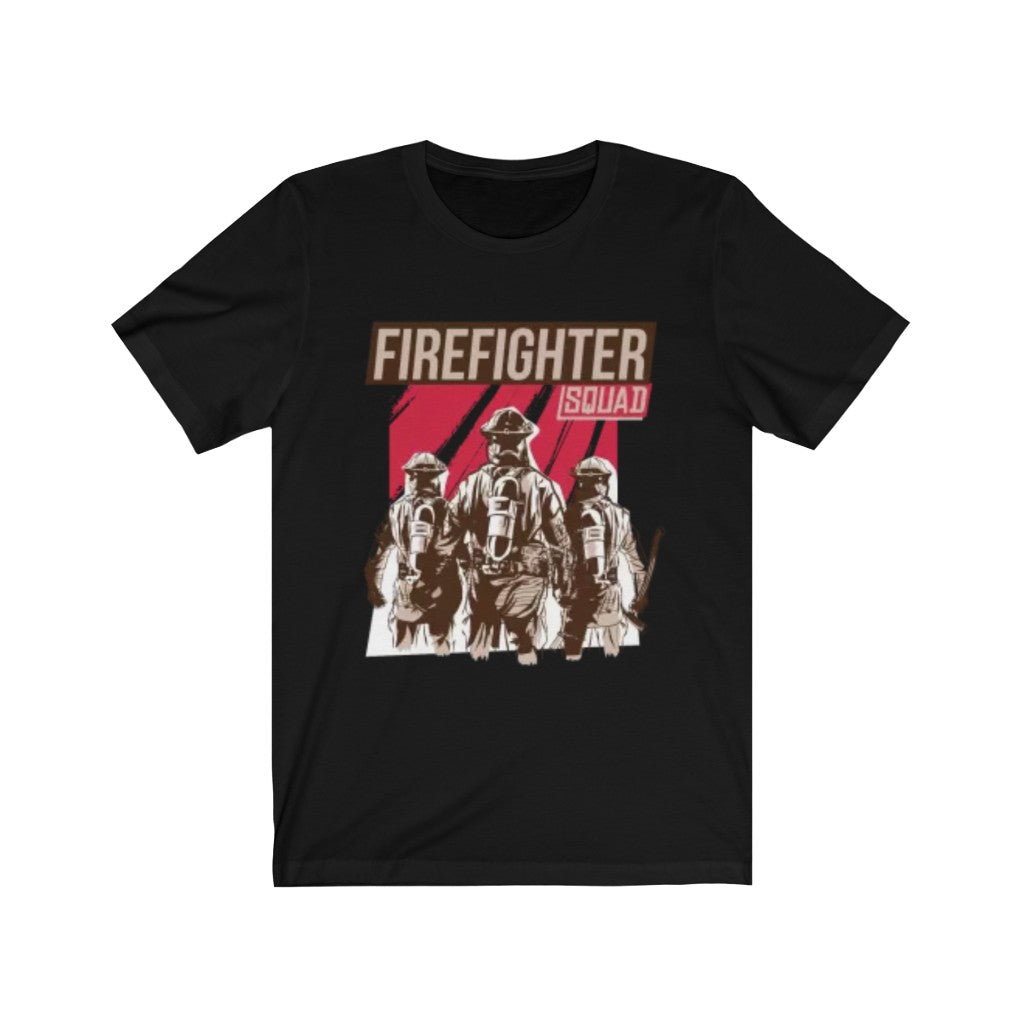 Firefighter Squad Men&#39;s T-Shirt-Express Your Love Gifts