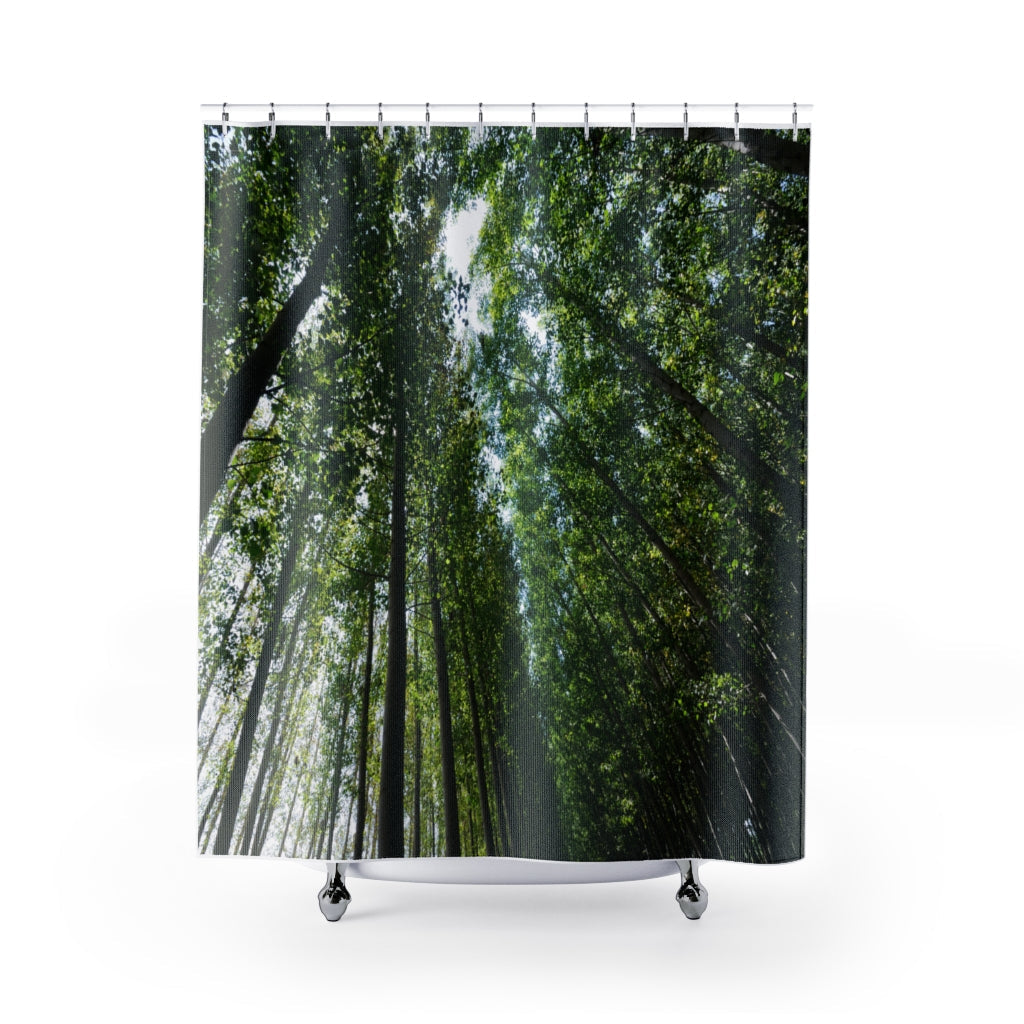 Forest Fuente Vaqueros Stylish Design 71" x 74" Elegant Waterproof Shower Curtain for a Spa-like Bathroom Paradise Exceptional Craftsmanship-Express Your Love Gifts