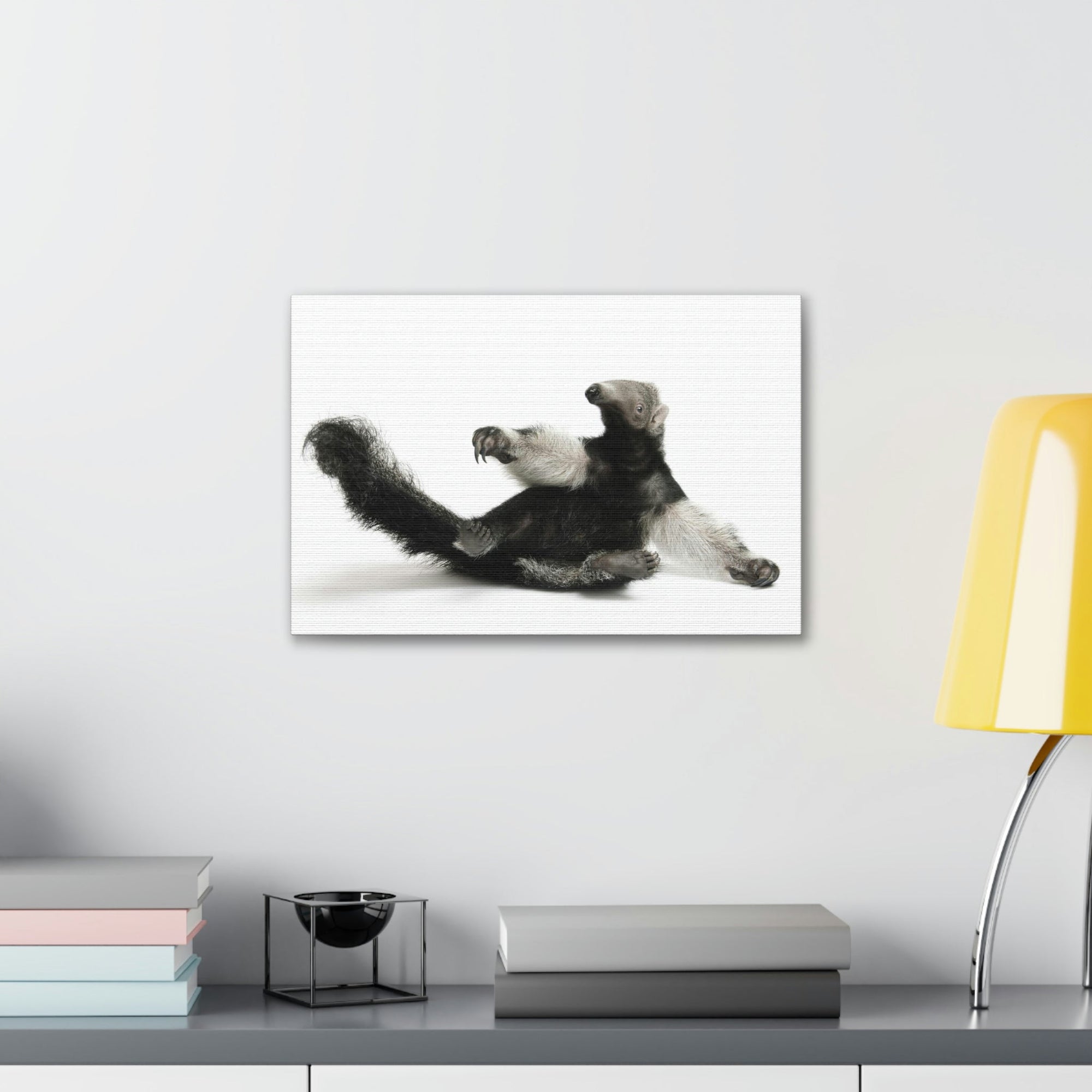 Funny Anteater Silly Anteater Inside Wall Art Ready to Hang Unframed-Express Your Love Gifts