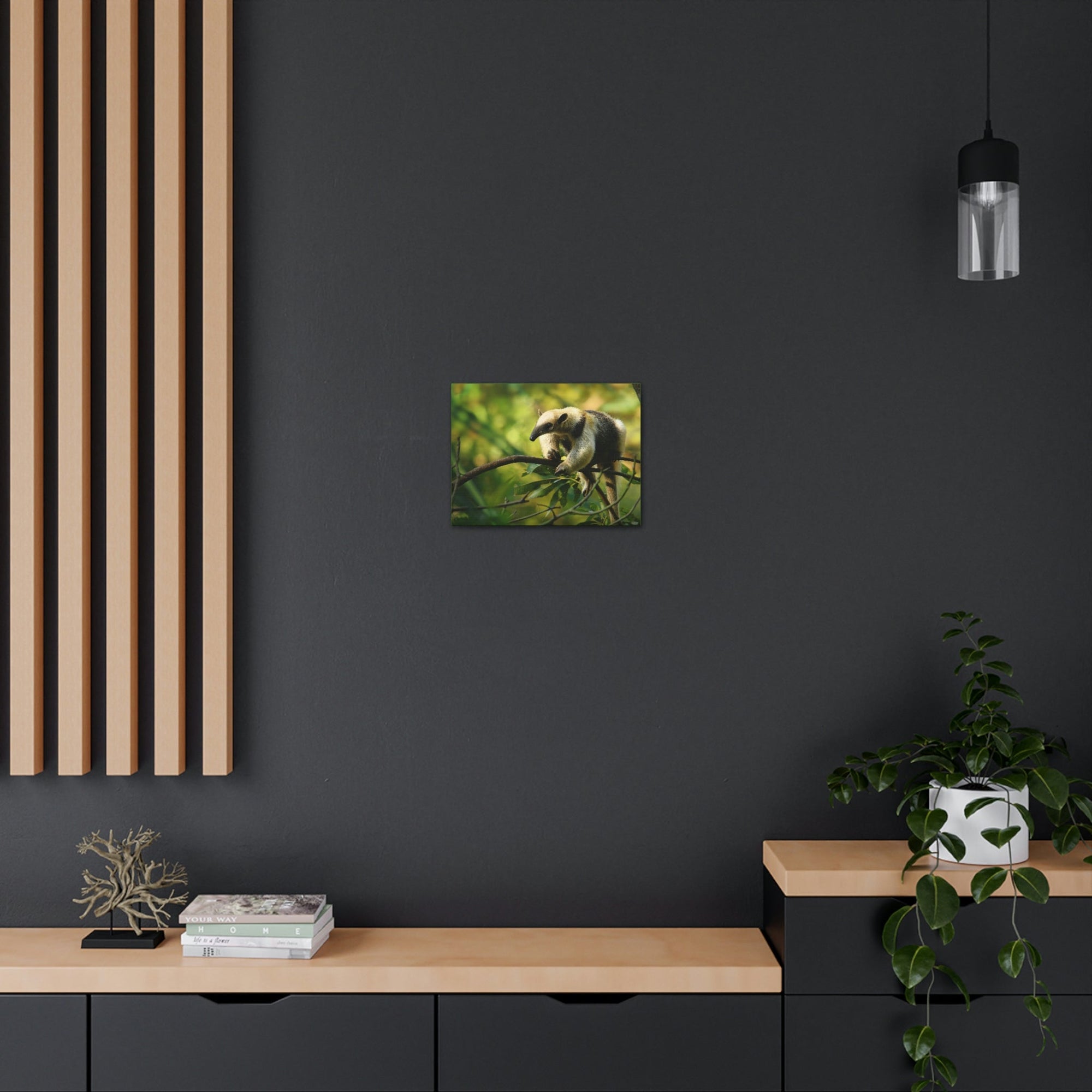 Funny Anteater Silly Anteater Outside Wall Art Ready to Hang Unframed-Express Your Love Gifts