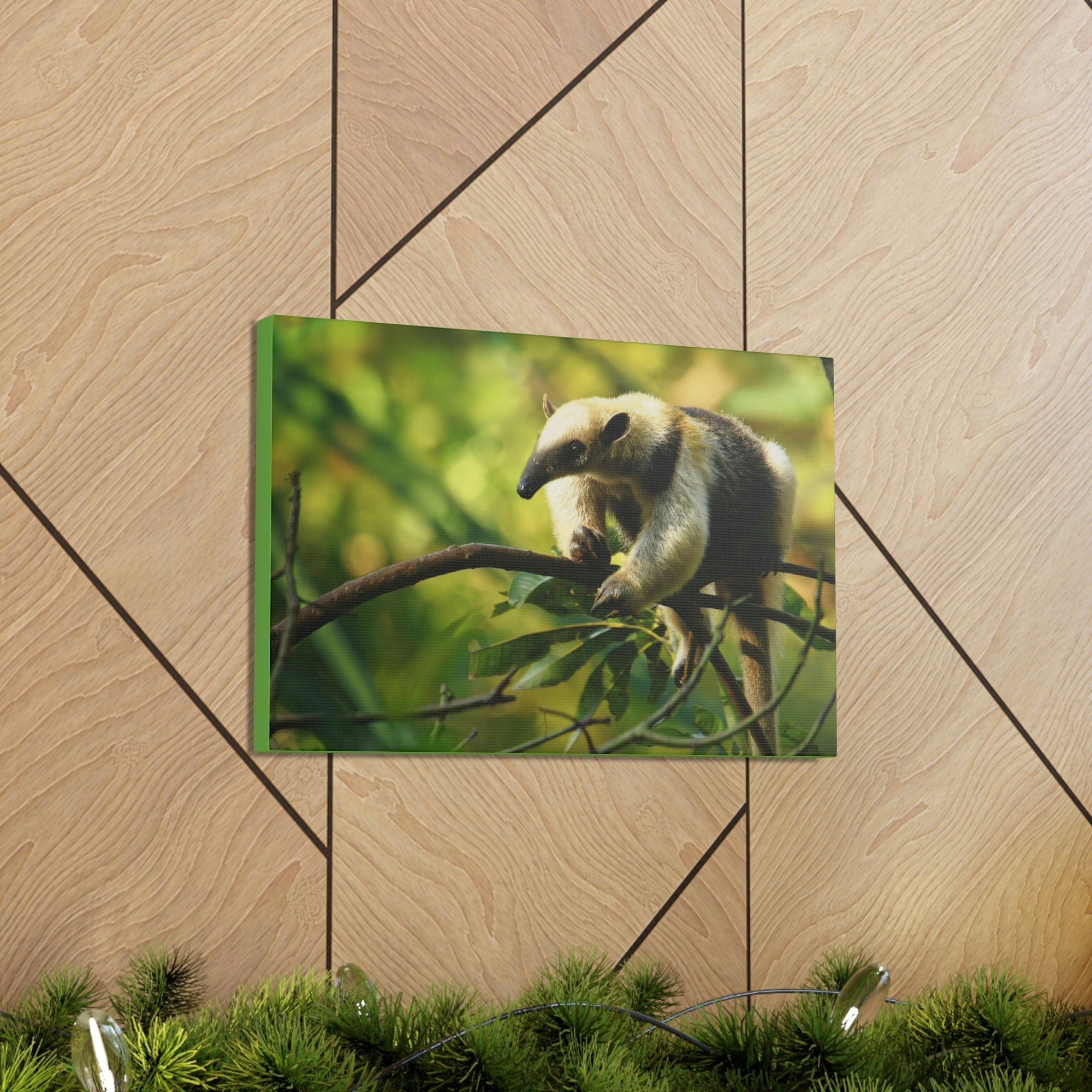 Funny Anteater Silly Anteater Outside Wall Art Ready to Hang Unframed-Express Your Love Gifts