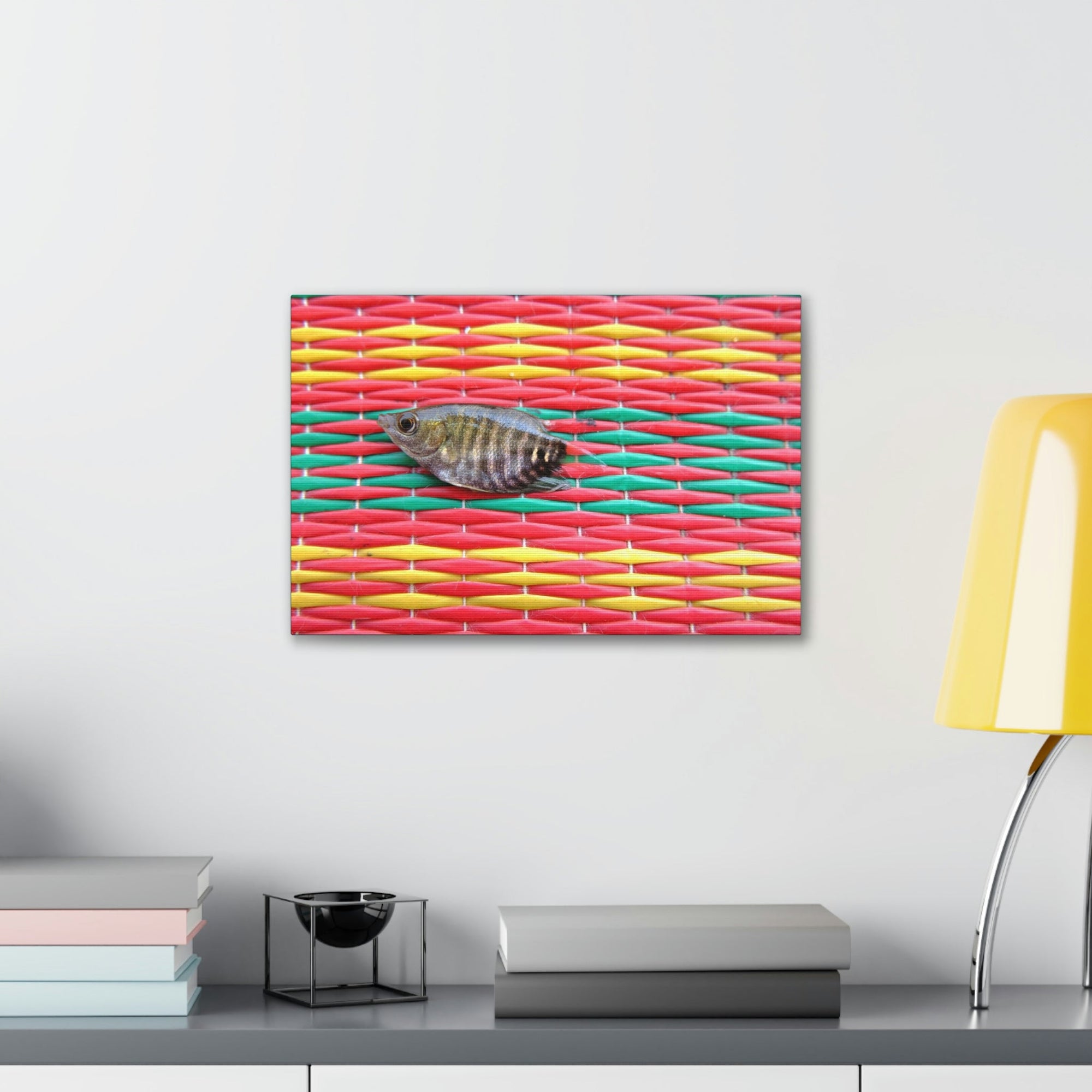 Funny Archer Fish Silly Archer Fish Inside Wall Art Ready to Hang Unframed-Express Your Love Gifts