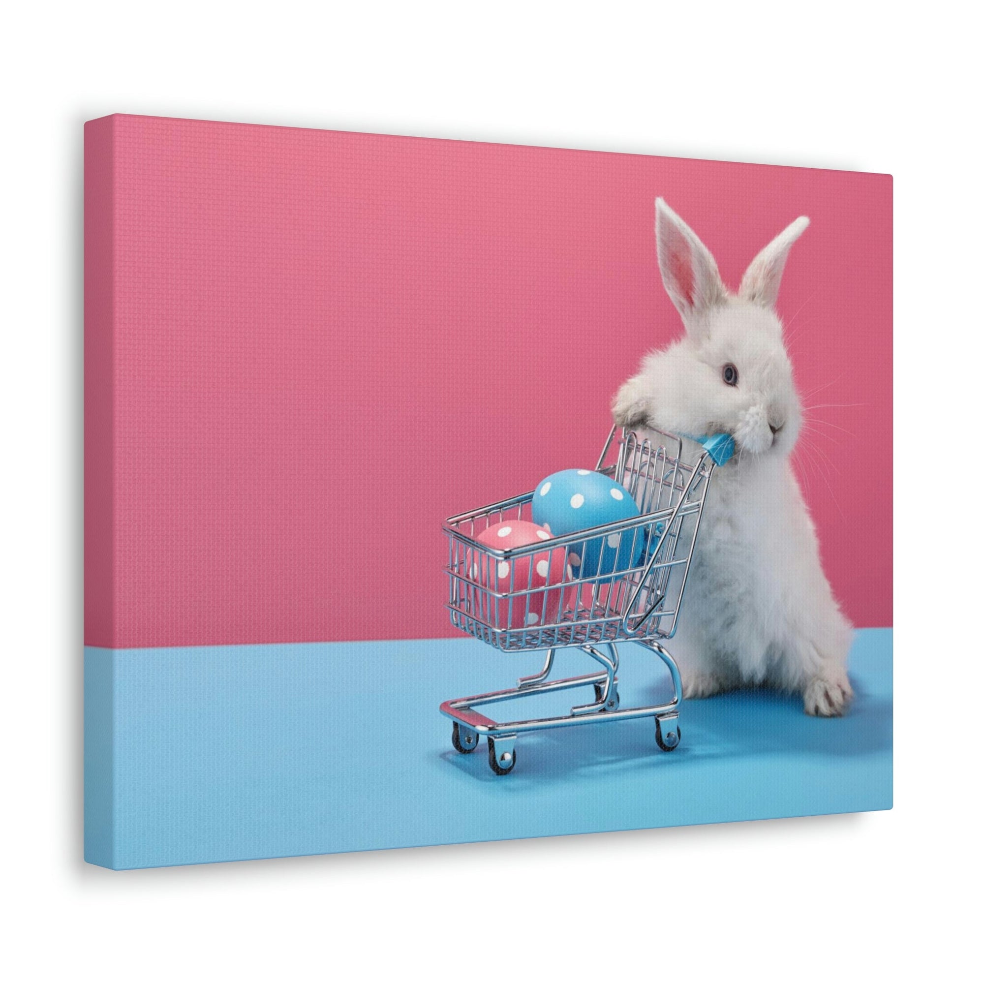 Funny Rabbit Silly Rabbit Inside Wall Art Ready to Hang Unframed-Express Your Love Gifts