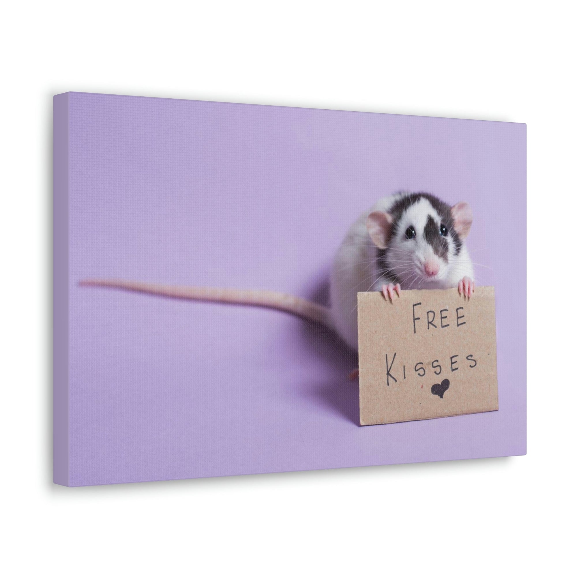 Funny Rat Silly Rat Inside Wall Art Ready to Hang Unframed-Express Your Love Gifts