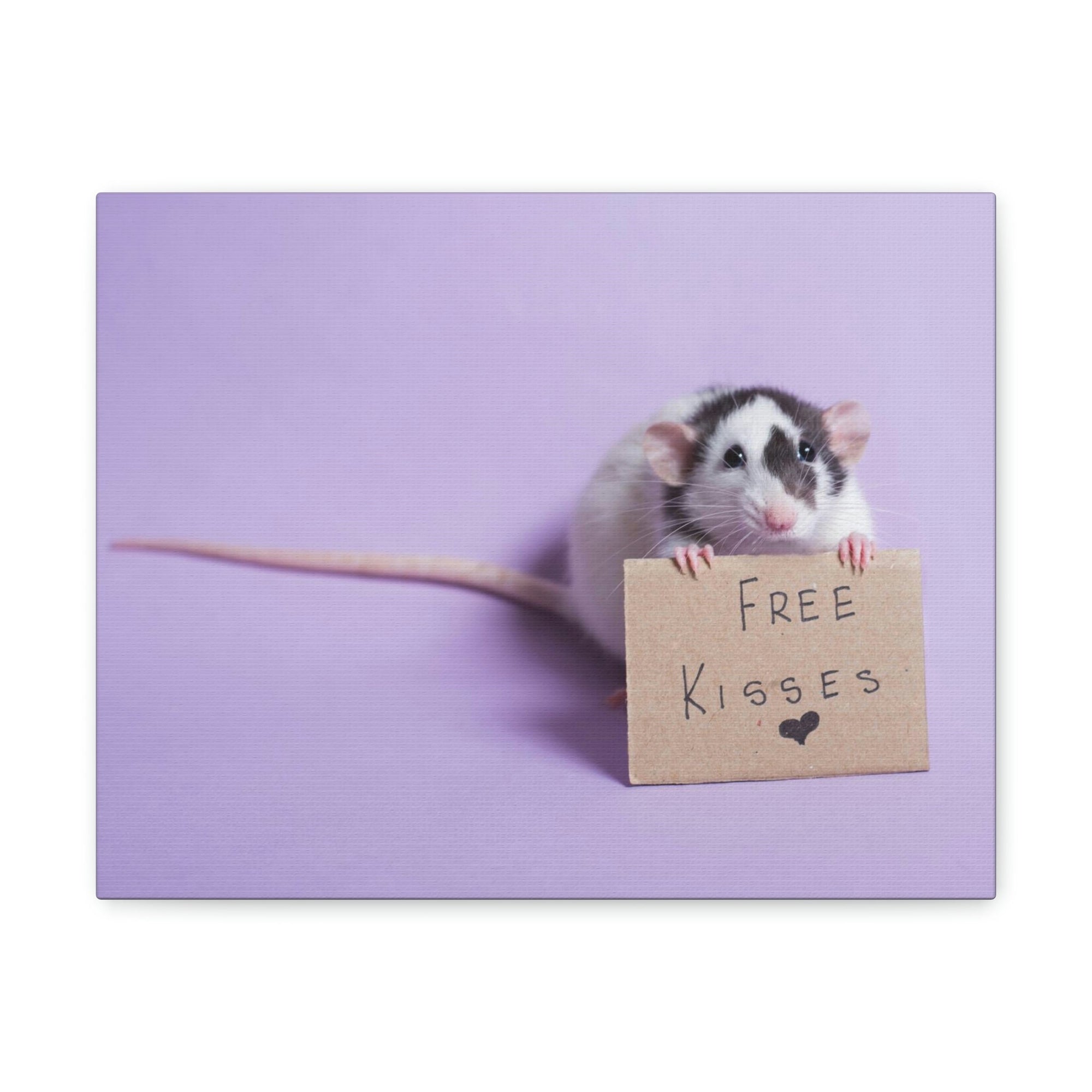 Funny Rat Silly Rat Inside Wall Art Ready to Hang Unframed-Express Your Love Gifts