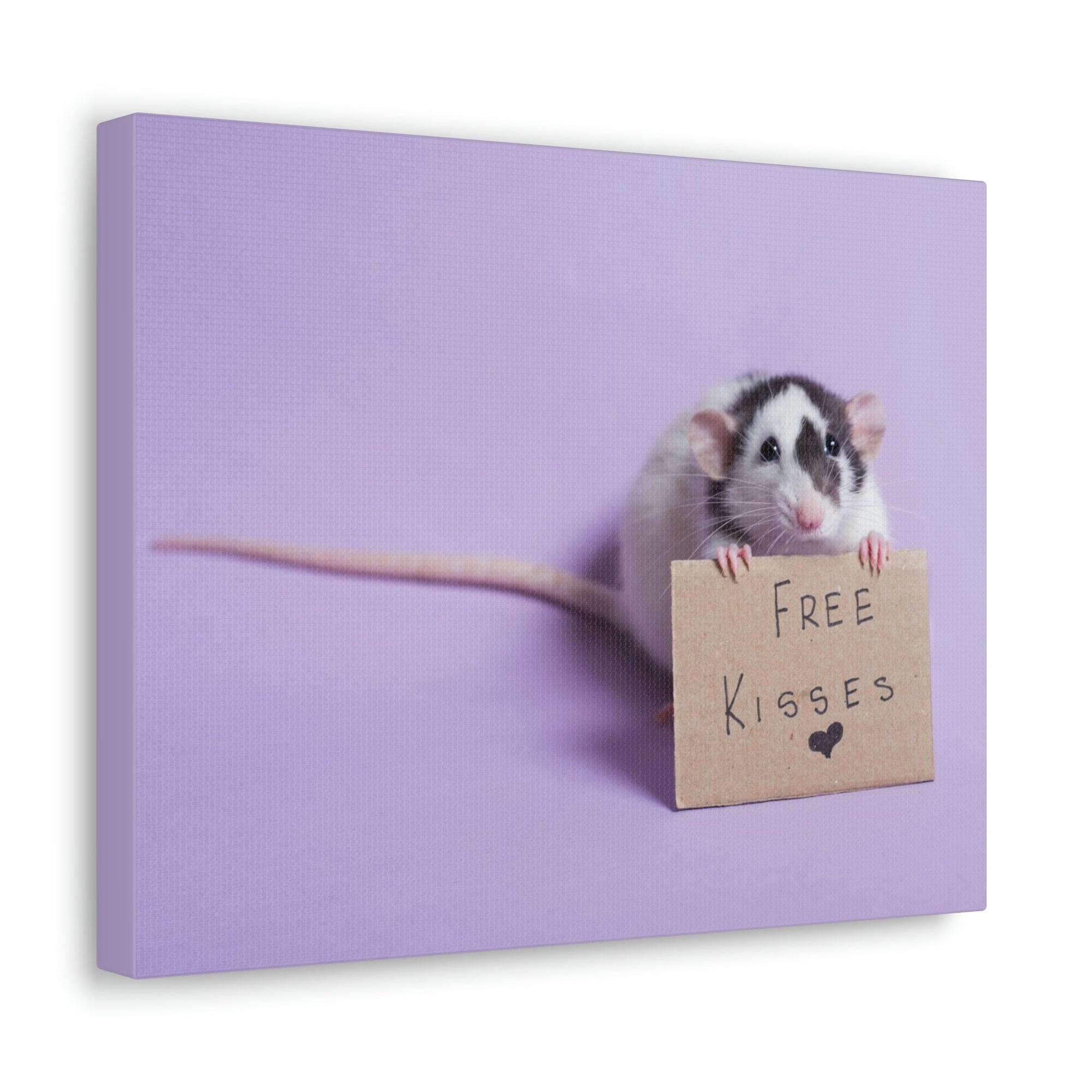 Funny Rat Silly Rat Inside Wall Art Ready to Hang Unframed-Express Your Love Gifts