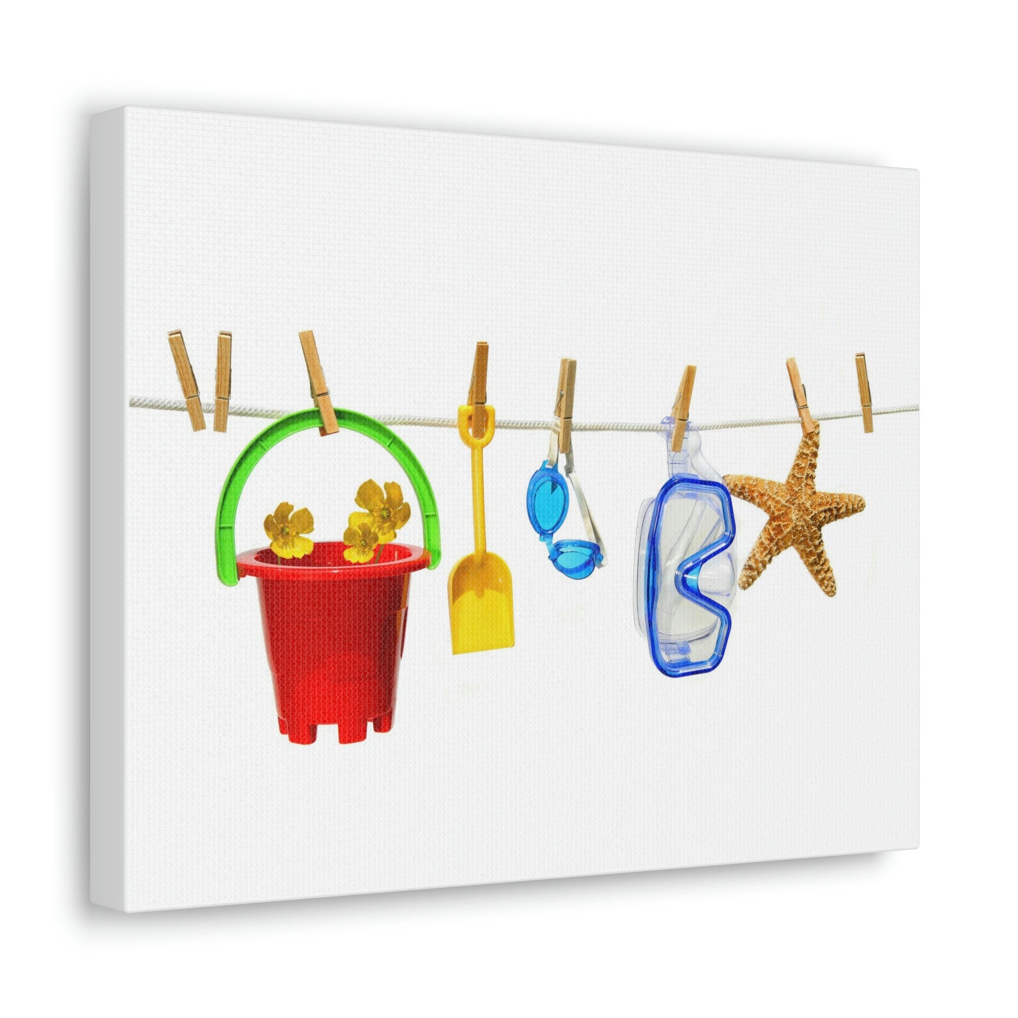 Funny Starfish Silly Starfish Indoor Wall Art Ready To Hang Unframed-Express Your Love Gifts