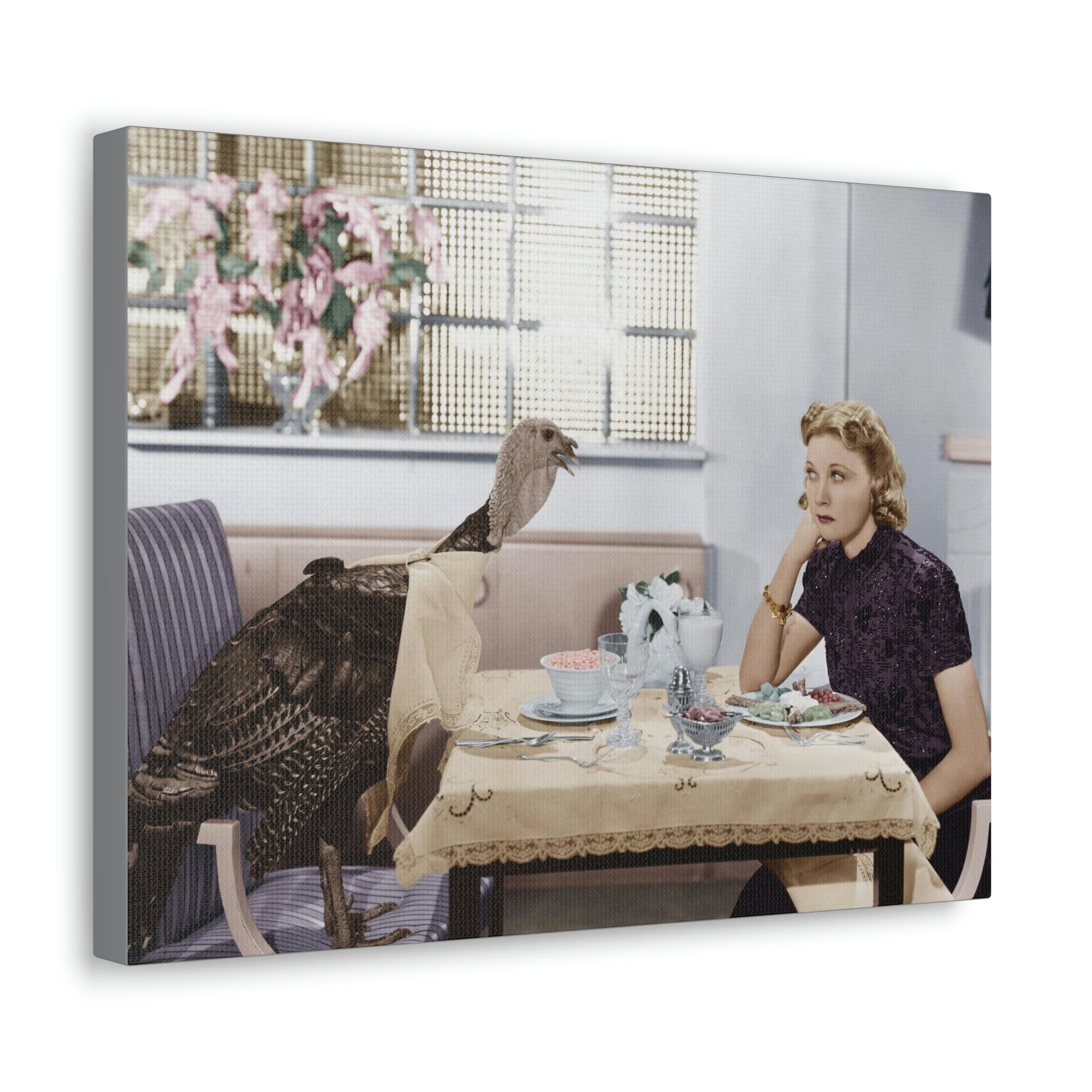 Funny Turkey Silly Turkey Indoor Wall Art Ready to Hang Unframed-Express Your Love Gifts