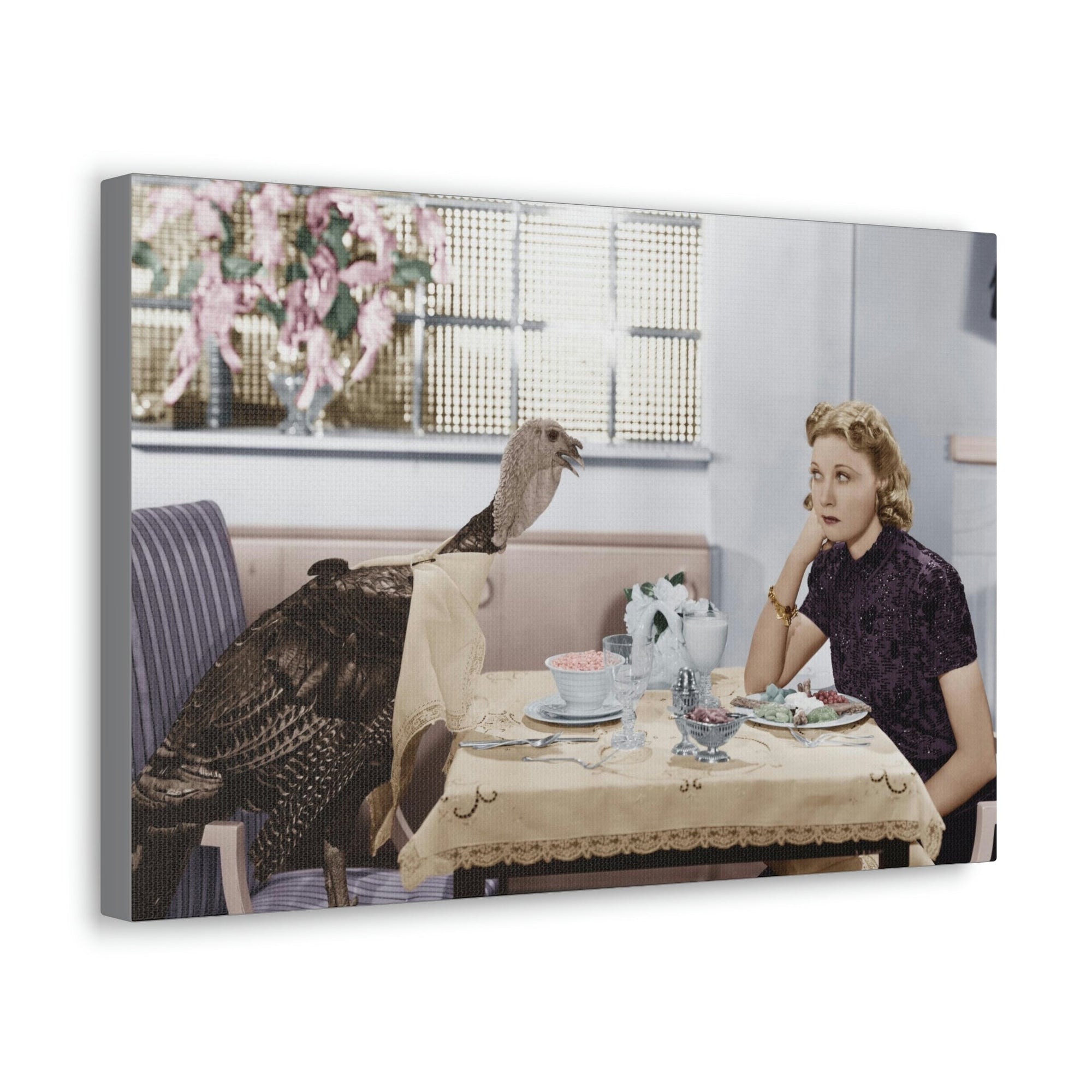 Funny Turkey Silly Turkey Indoor Wall Art Ready to Hang Unframed-Express Your Love Gifts