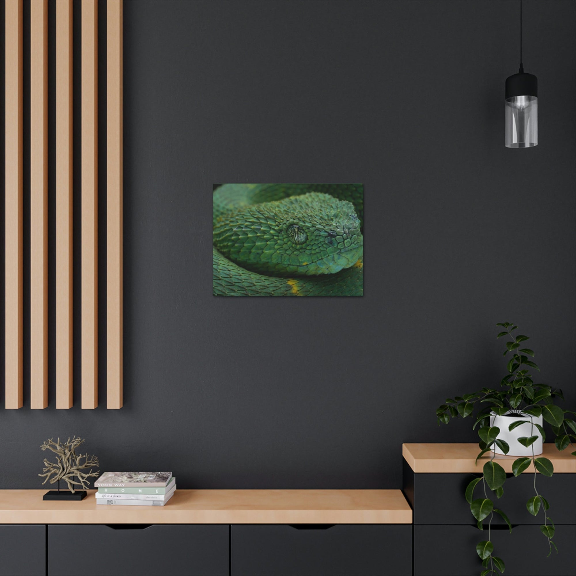 Funny Viper Silly Viper Scene Inside Wall Art Ready to Hang Unframed-Express Your Love Gifts