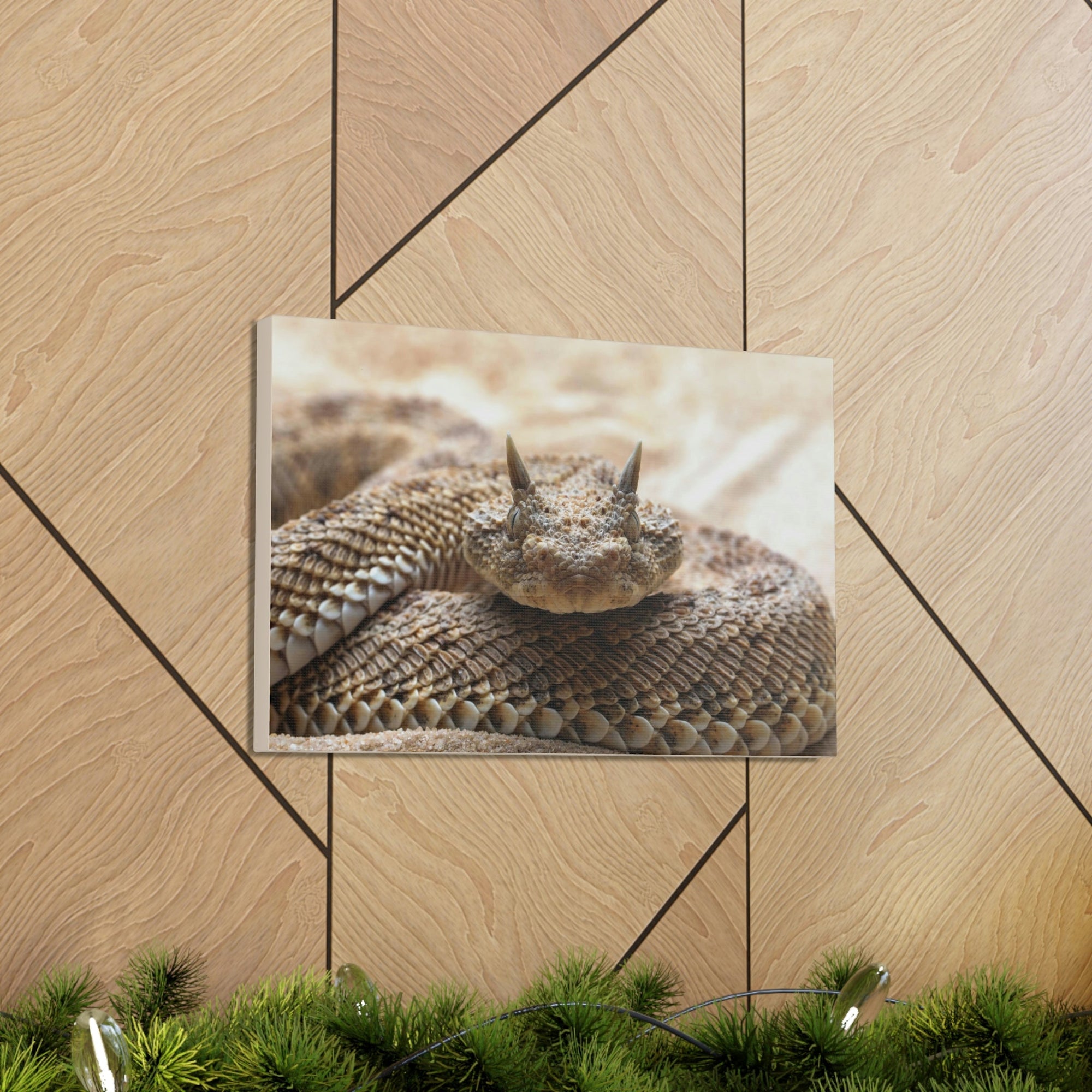 Funny Viper Silly Viper Scene Outside Wall Art Ready to Hang Unframed-Express Your Love Gifts