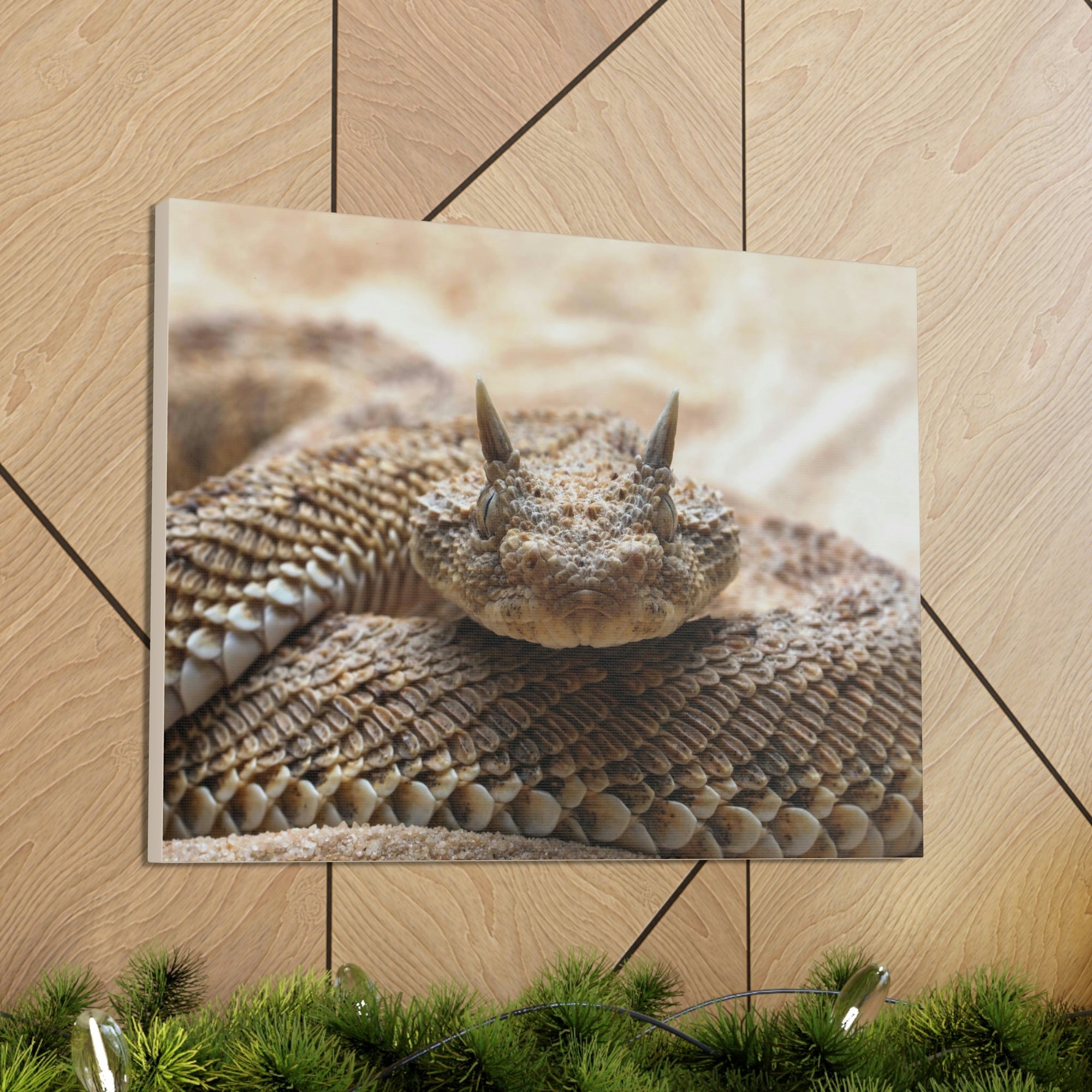 Funny Viper Silly Viper Scene Outside Wall Art Ready to Hang Unframed-Express Your Love Gifts