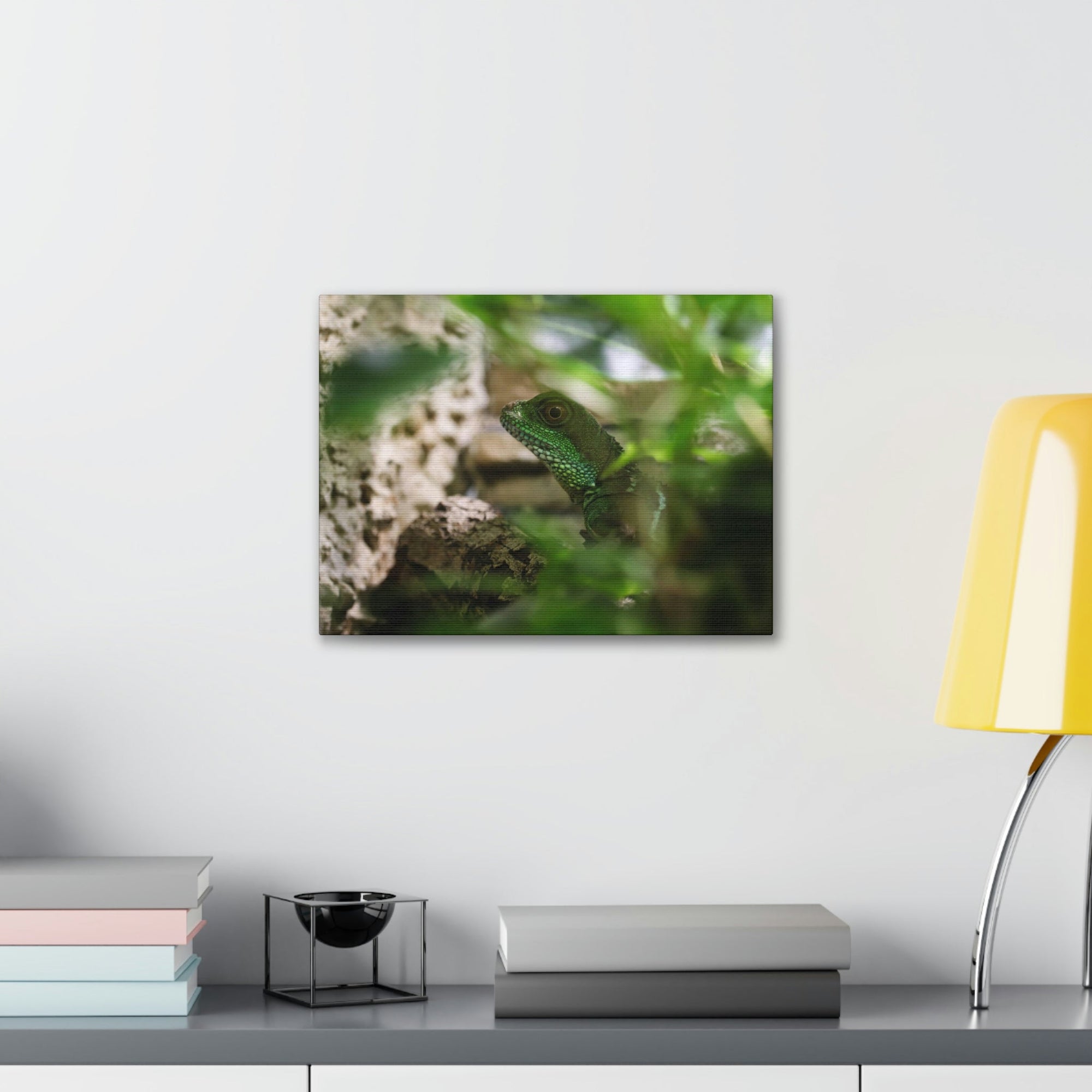 Funny Water Dragons Silly Water Dragons Scene Inside Wall Art Ready to Hang Unframed-Express Your Love Gifts