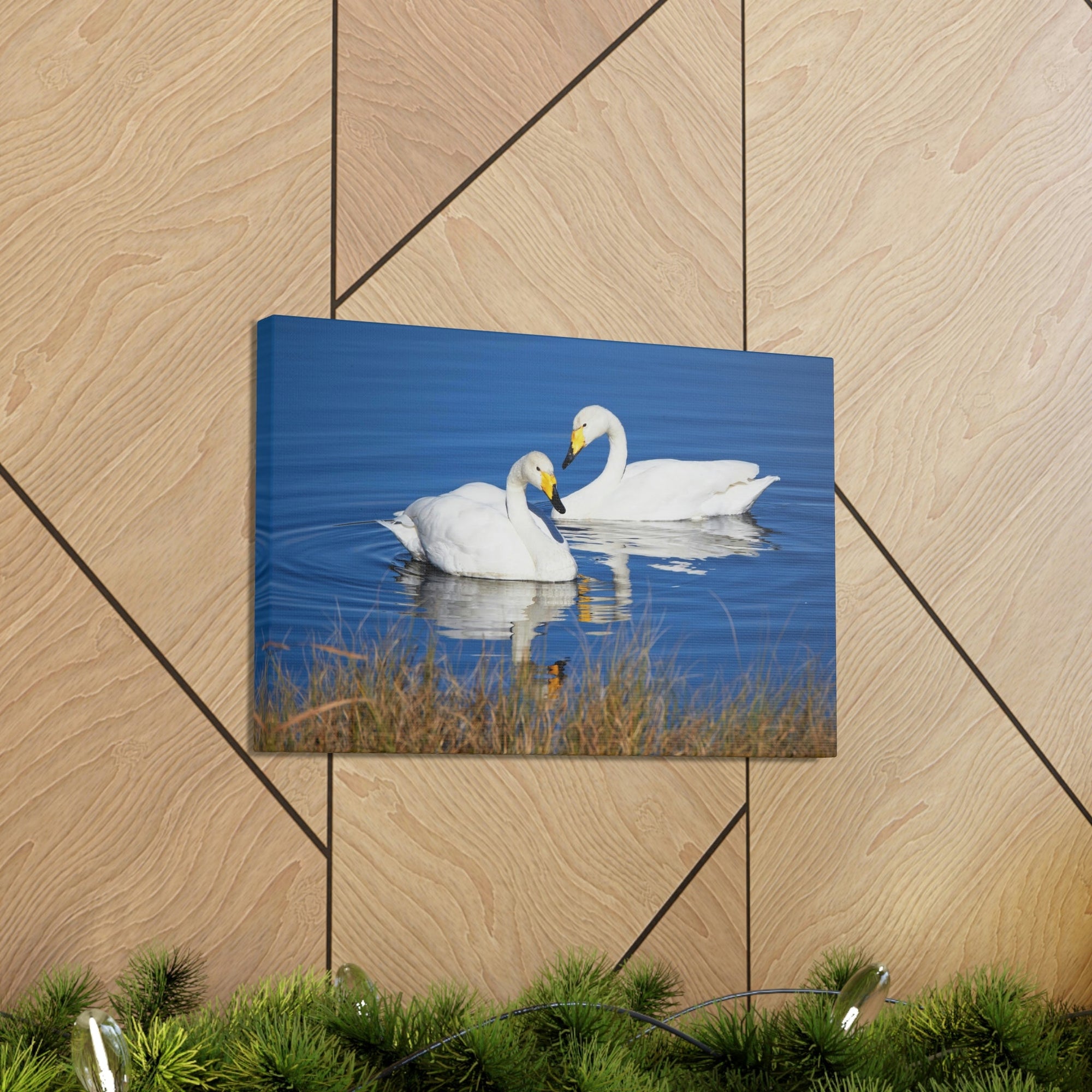 Funny Whooper Silly Whooper Scene Couple Wall Art Ready to Hang Unframed-Express Your Love Gifts