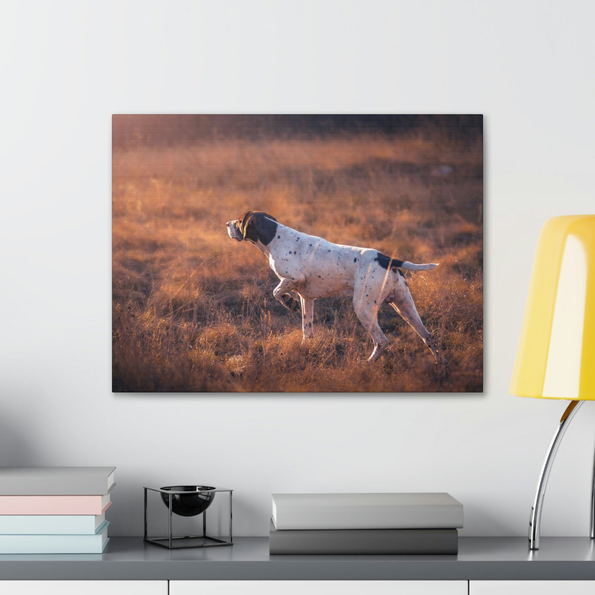 Scripture Walls German Shorthair Dog Hunting Print Animal Wall Art Wildlife Canvas Prints Wall Art Ready to Hang Unframed-Express Your Love Gifts